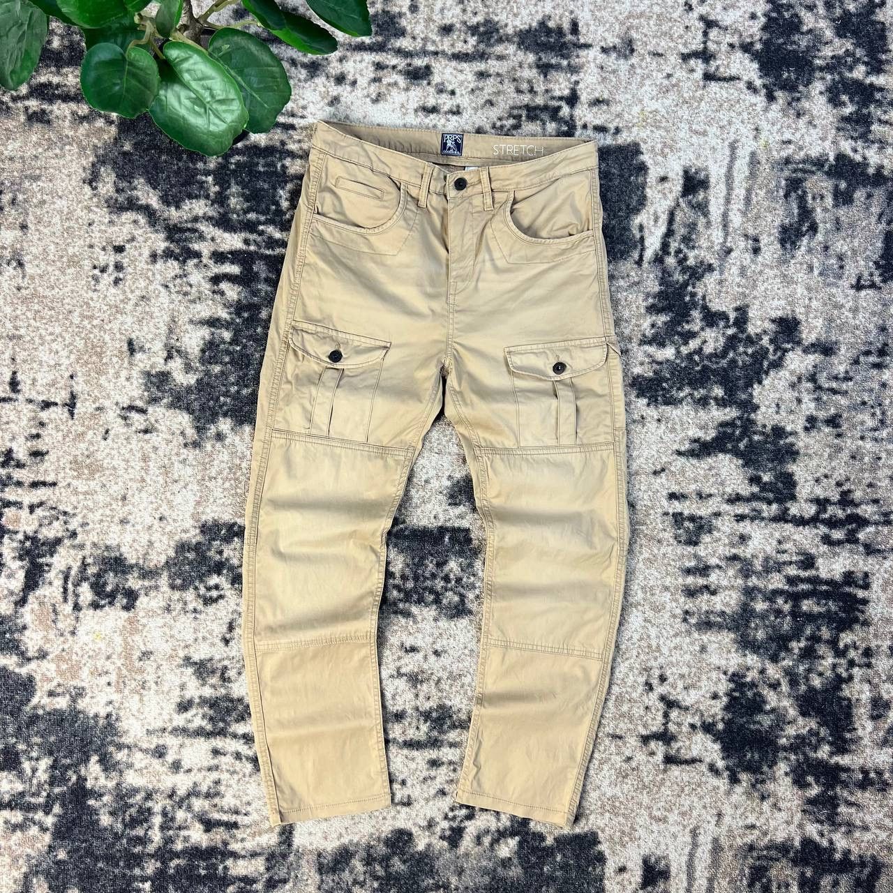 Prps PRPS Mens Multipocket Cargo Pants Streetwear Style Size US 32 / EU 48 - 1 Thumbnail