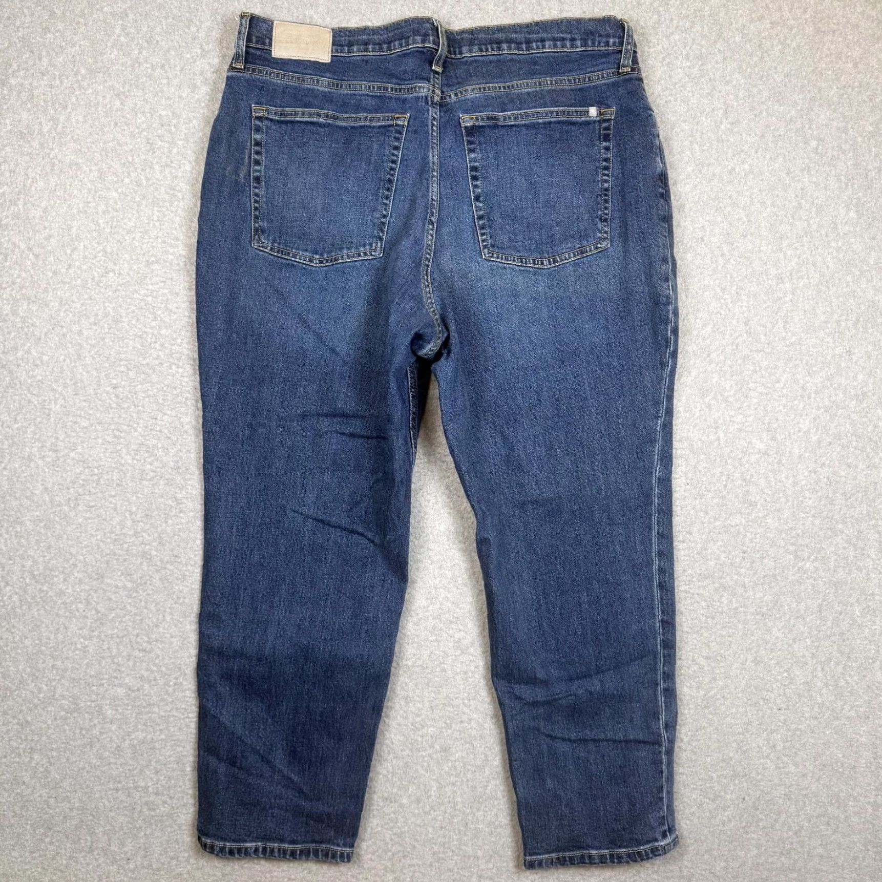 Everlane Everlane Cropped Jeans The Original Cheeky Organic Cotton Blue Women 34 Jeans Regular Size Blue Womens Size 24" / US 00 / IT 34 - 7 Thumbnail