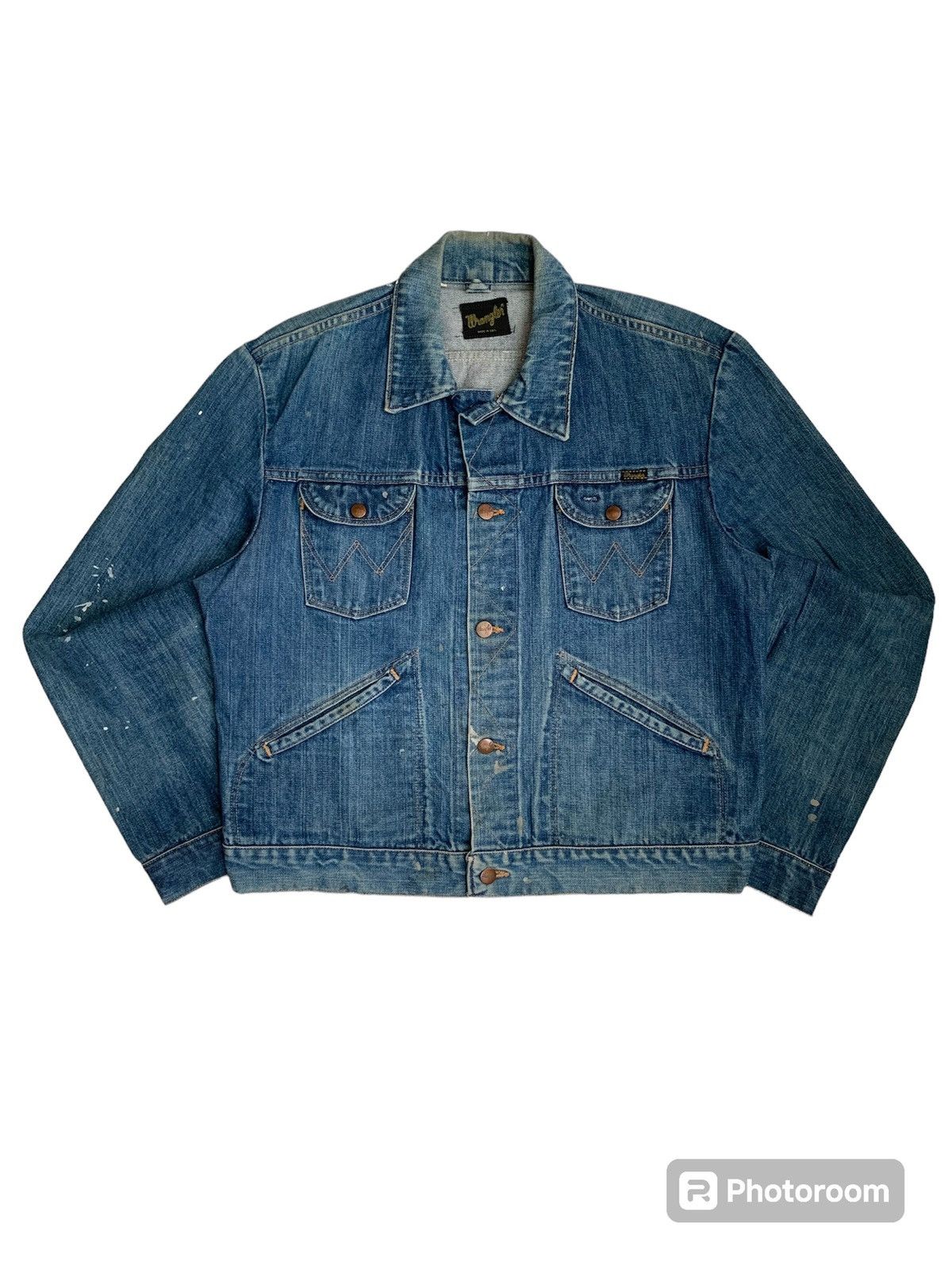 Vintage Vintage 70s Wrangler 124MJ Denim Jacket Made in USA | Grailed