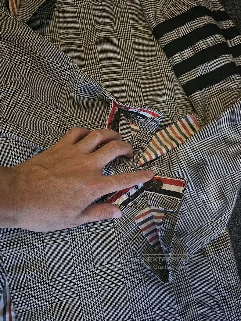 Thom Browne Thom Browne Houndstooth Wool Blazer. Size US M / EU 48-50 / 2 - 5 Thumbnail
