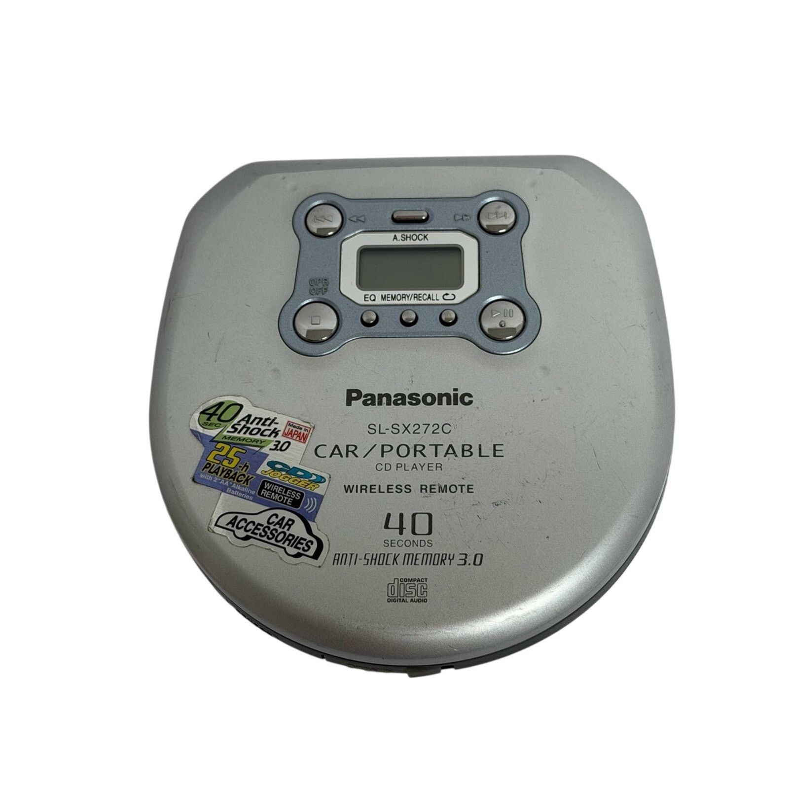 Other Vintage Panasonic CD Player Discman Portable *FOR PARTS Size ONE SIZE - 1 Thumbnail