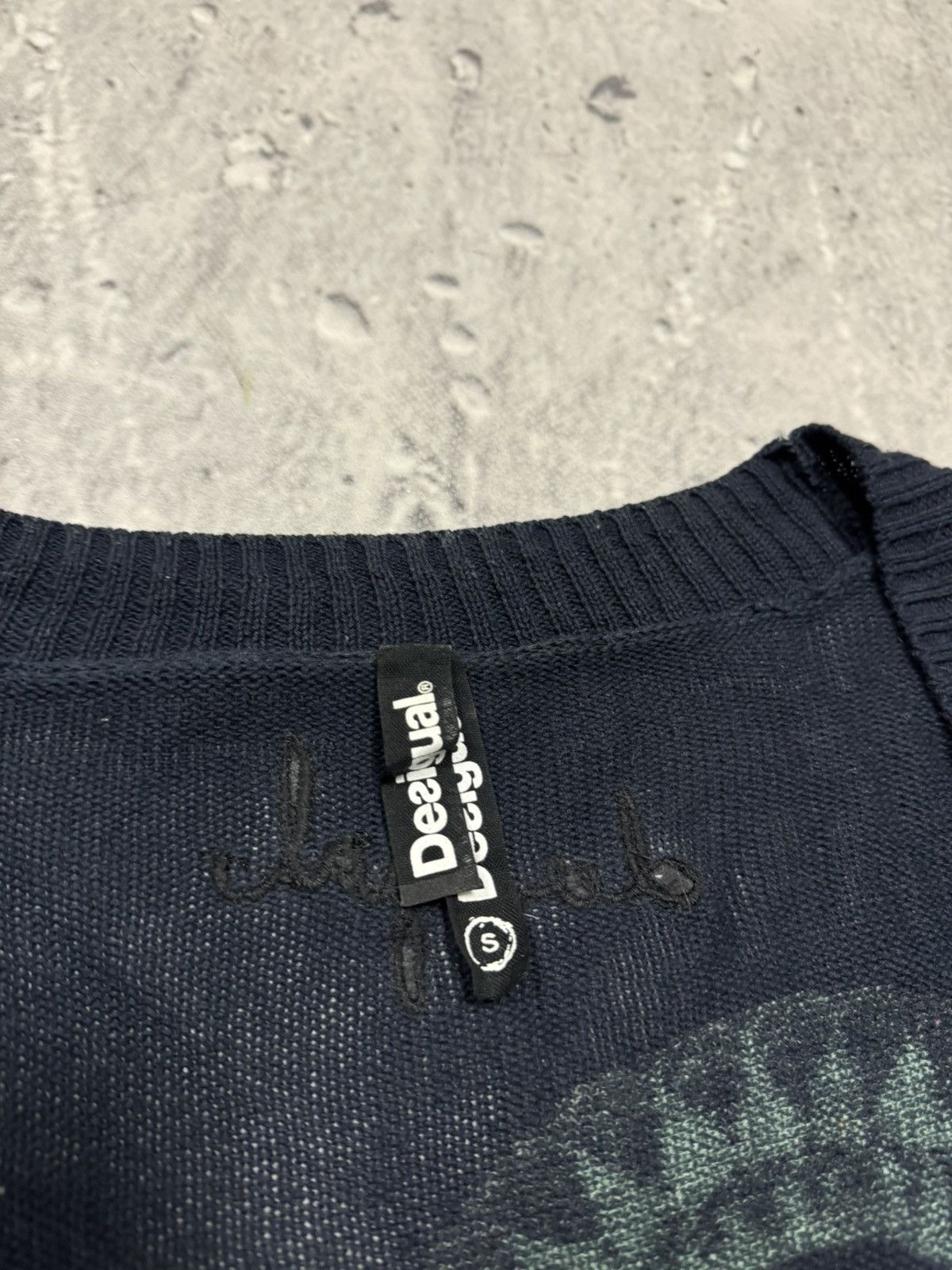 Desigual × Hysteric Glamour × Japanese Brand Desigual Avant Garde style Opium wmns Cardigan Size S / US 4 / IT 40 - 7 Thumbnail
