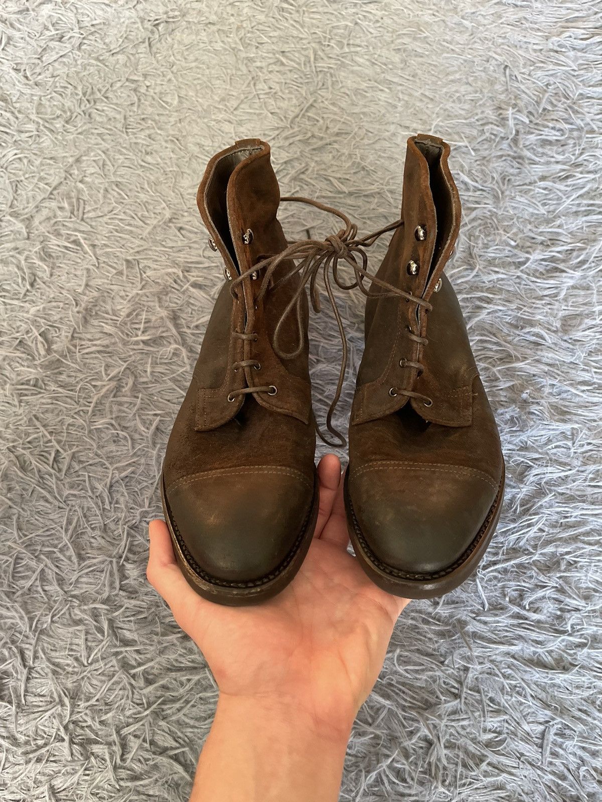 Designer × Scarosso Scarosso real leather suede boots Size US 8.5 / EU 41-42 - 5 Thumbnail