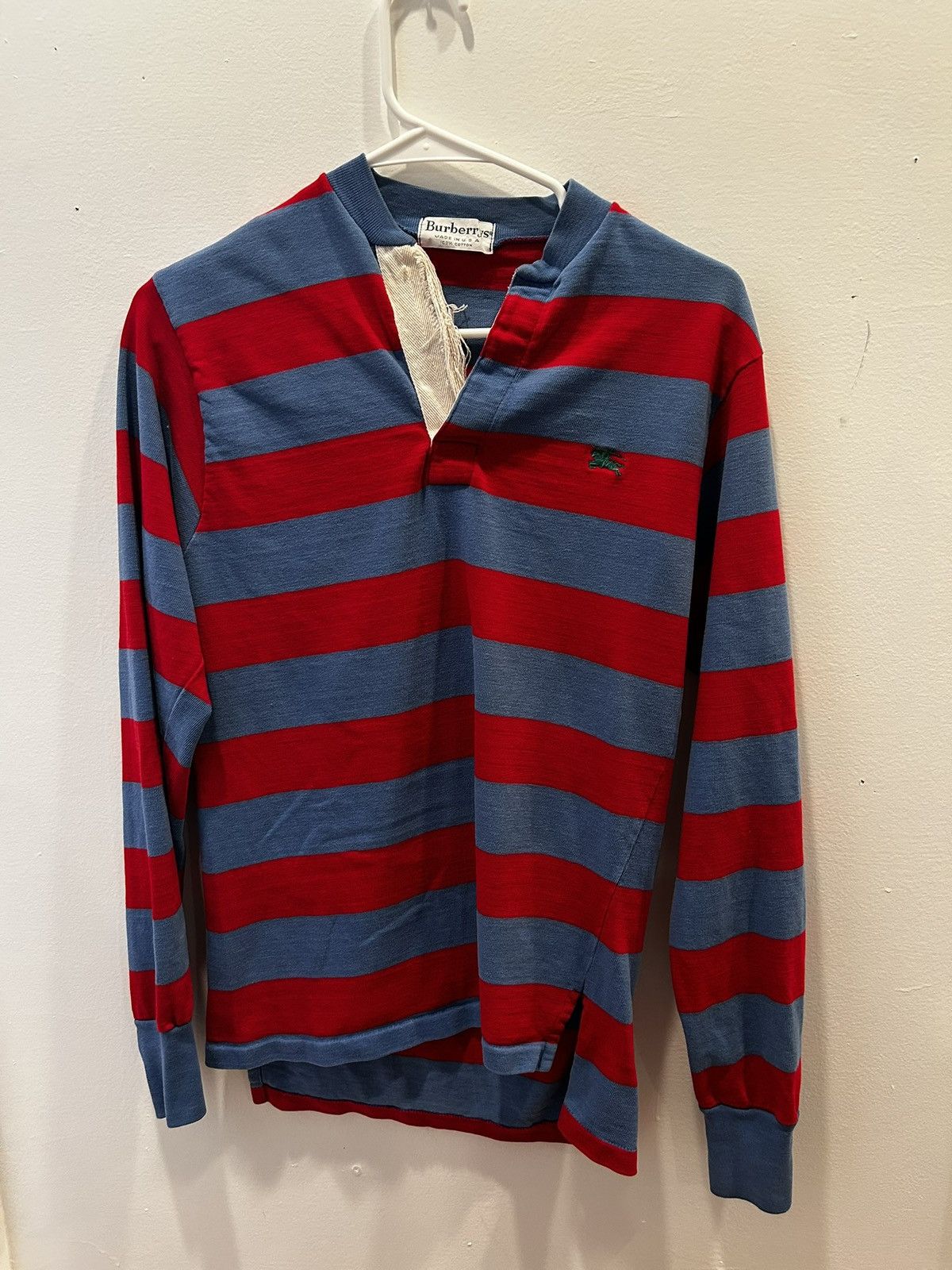 Burberry Burberry Polo Long Sleeve Shirt Size US S / EU 44-46 / 1 - 1 Thumbnail