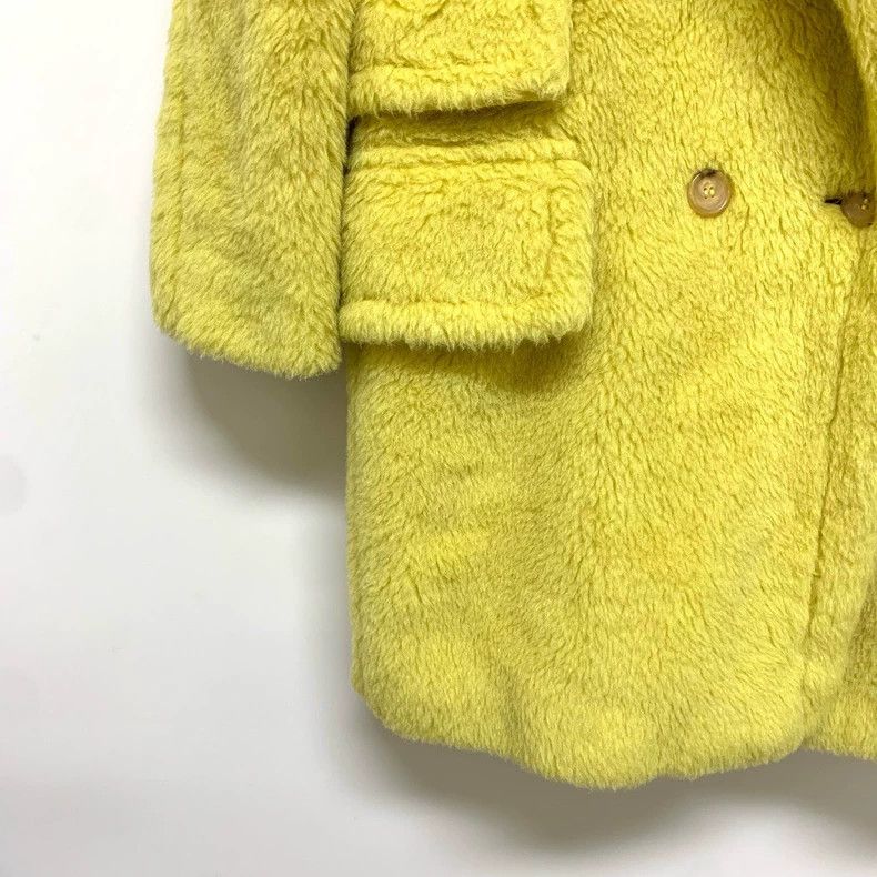 Max Mara Max Mara Lemon yellow teddy coat Size XS / US 0-2 / IT 36-38 - 5 Thumbnail