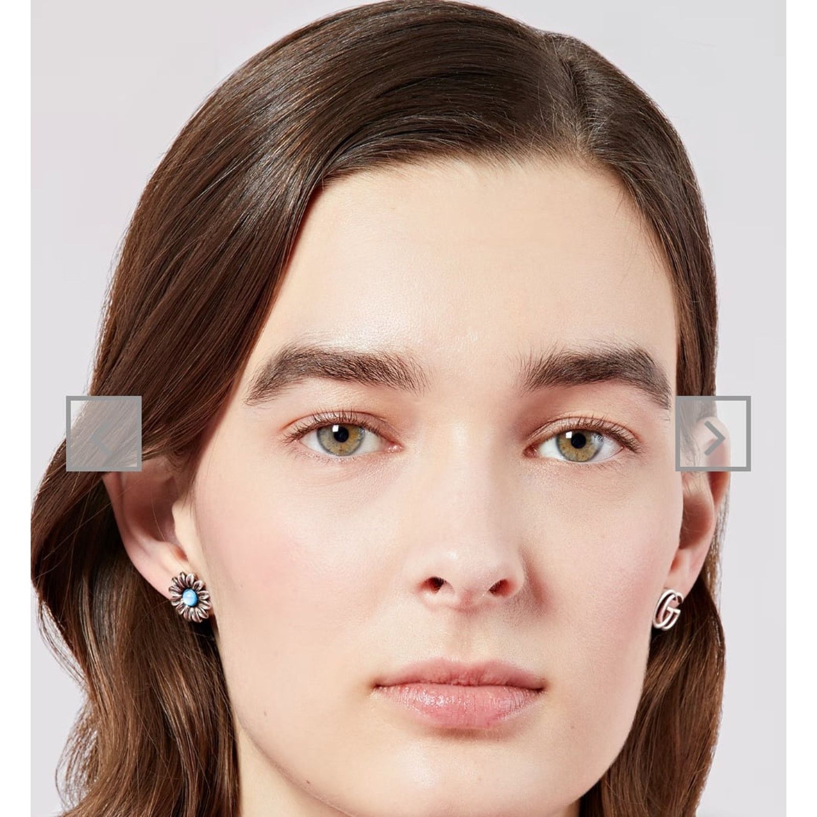 Gucci Gucci Double G Flower Stud Earrings Size ONE SIZE - 4 Thumbnail