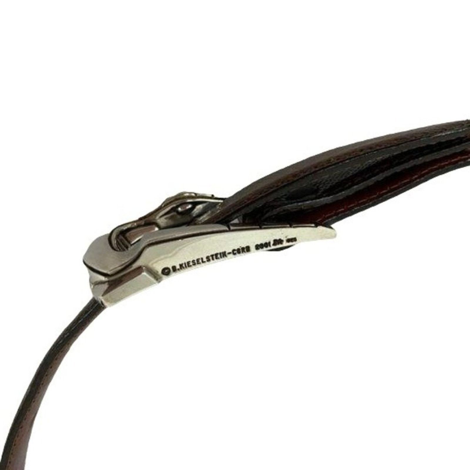 Kieselstein-Cord Barry Kieselstein Cord Stylized Silver Alligator Buckle Size ONE SIZE - 4 Thumbnail