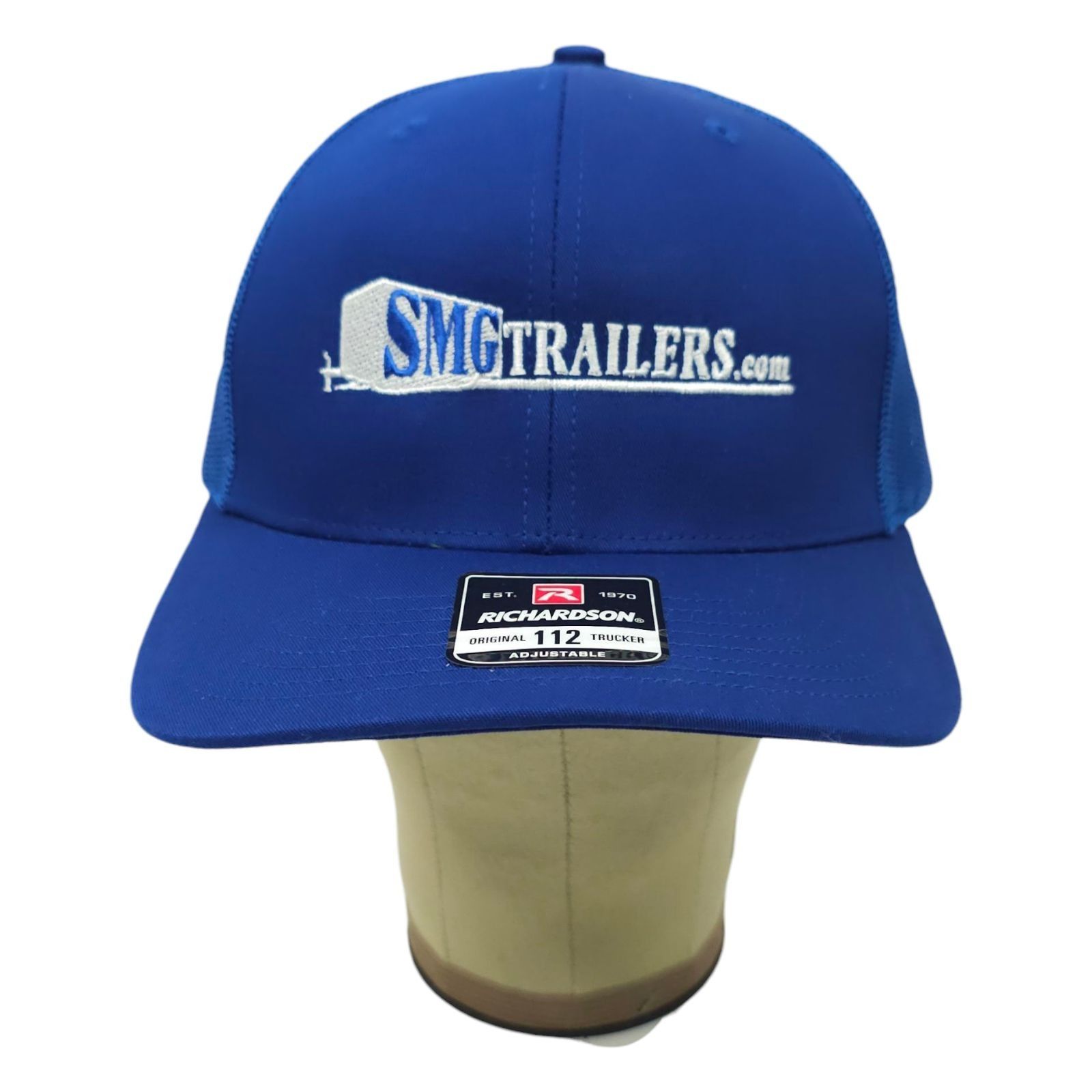 Richardson SMG Trailers Mesh Snapback Cap Trucker Embroidered Logo Size ONE SIZE - 10 Thumbnail