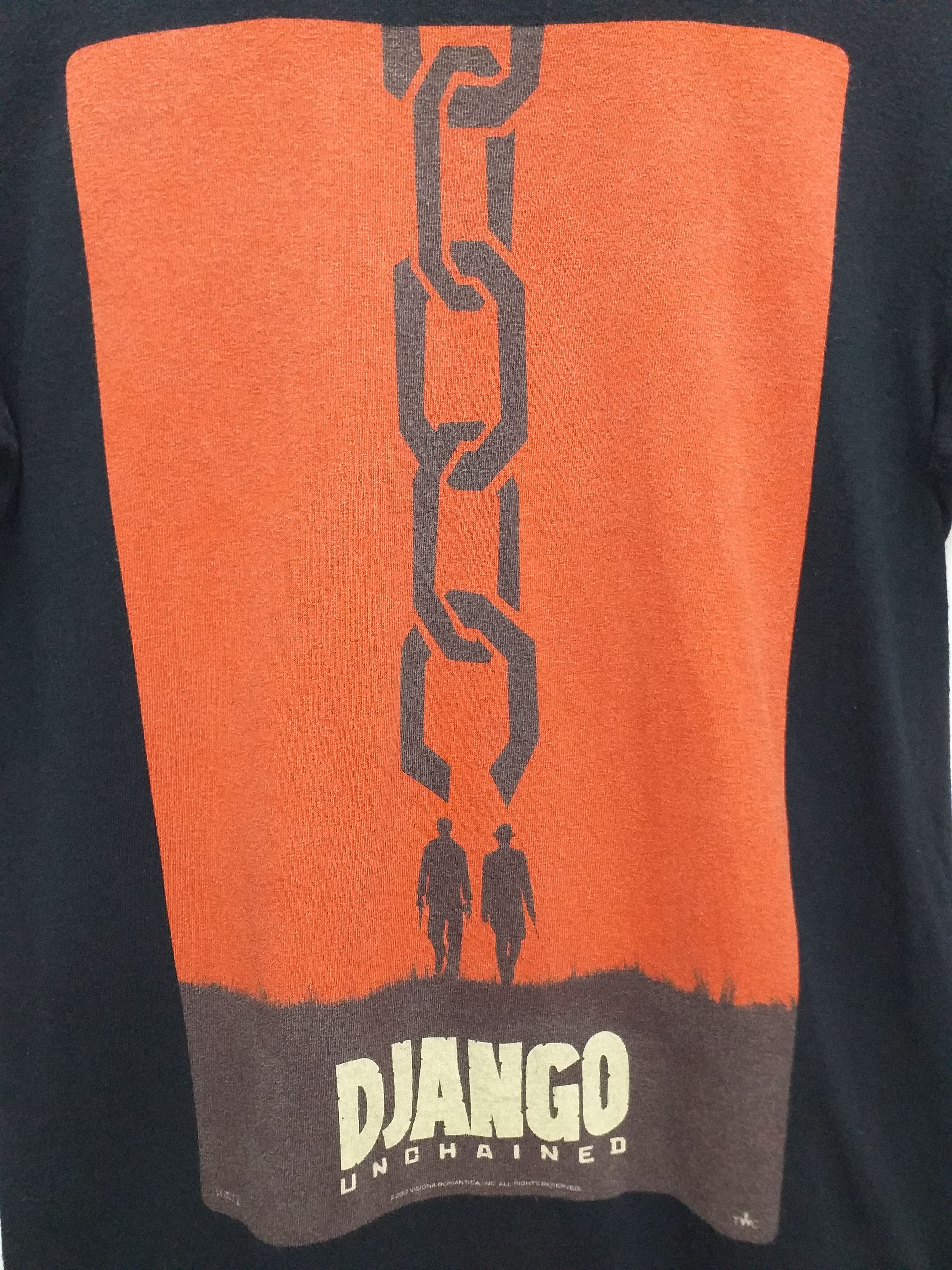 Vintage Vintage Django Unchained Movie 2012 Small T-Shirt C037 Size US S / EU 44-46 / 1 - 3 Thumbnail