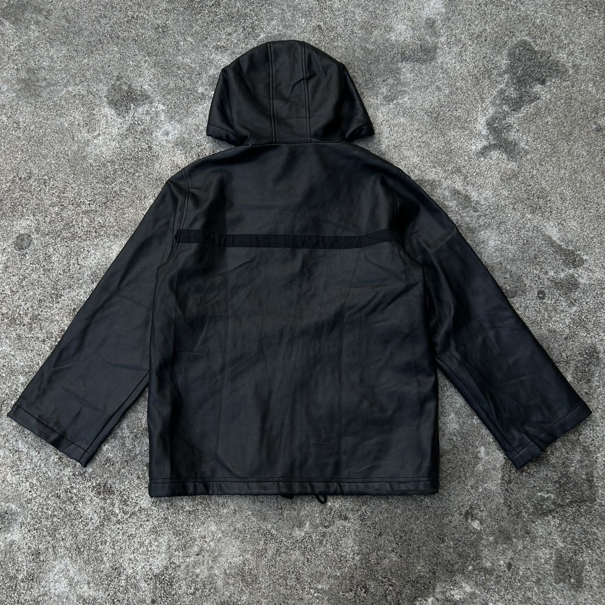 Japanese Brand × Vintage vintage Soggetto Leather Jacket Hoodie Nice details Size US S / EU 44-46 / 1 - 3 Thumbnail