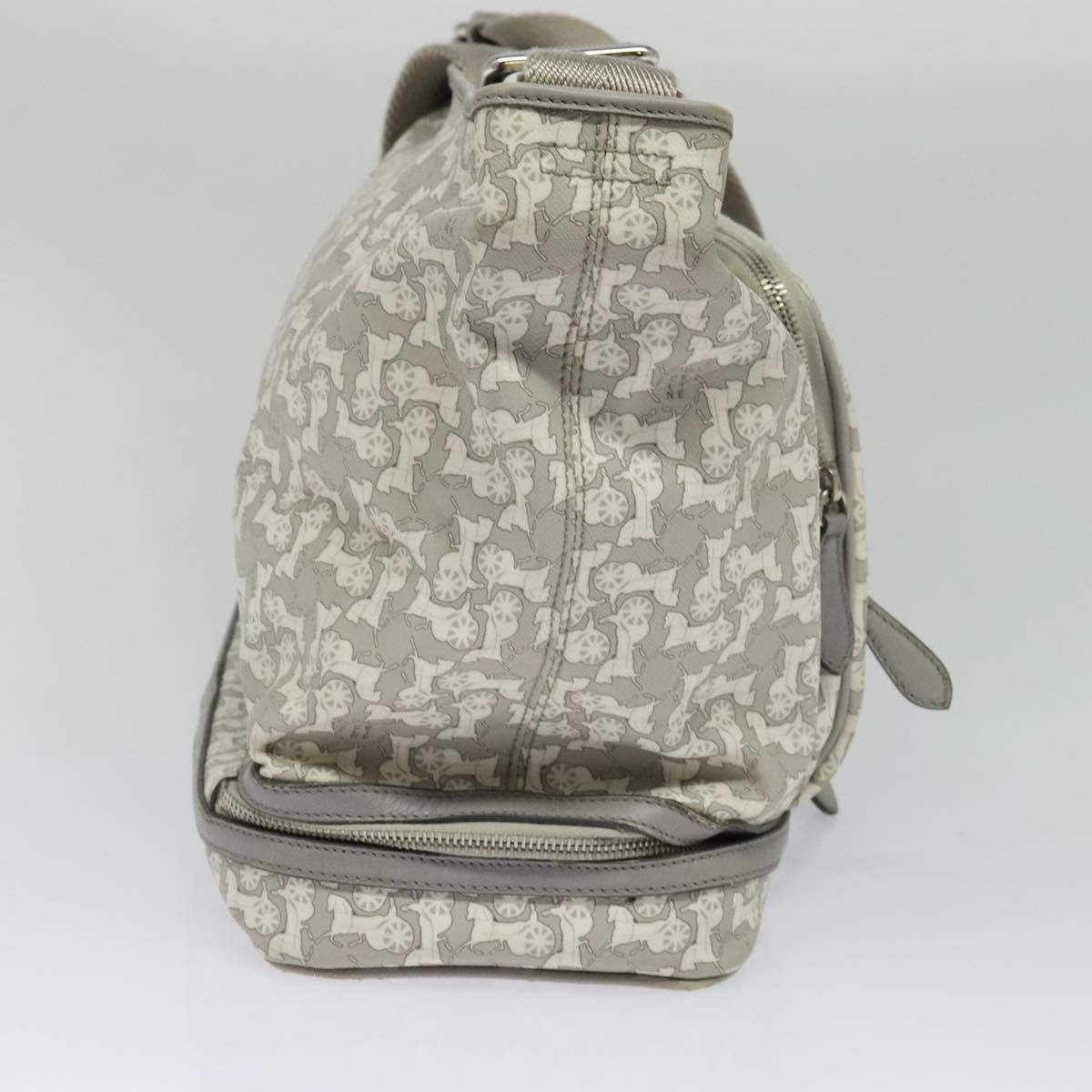 Celine CELINE Sulky Shoulder Bag Pvc Gray Silver Size ONE SIZE - 4 Thumbnail