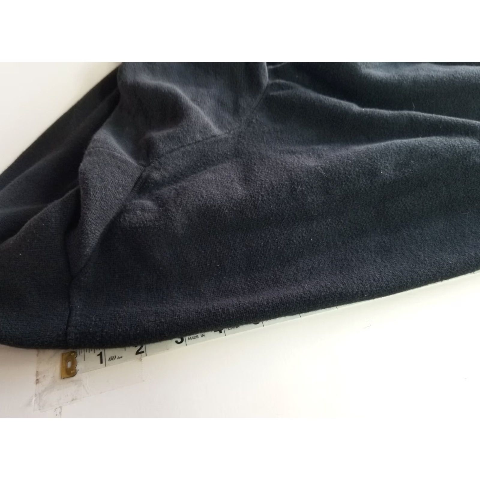 J.Crew J.CREW Cardigan Sweater Black Womens PL Petite Large Cotton Open Sweater Cardigan Heavyweight Pockets Size PL Womens Size L / US 10 / IT 46 - 5 Thumbnail