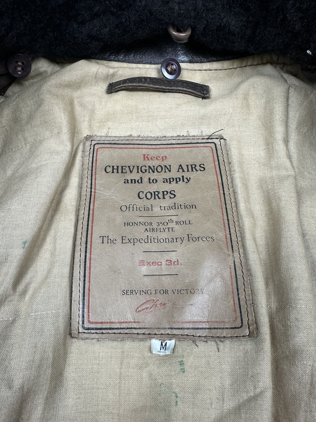 Chevignon 🔥Super Rare🔥Official Chevignon Cover Forces US Army Type G-1 Size US M / EU 48-50 / 2 - 16 Thumbnail