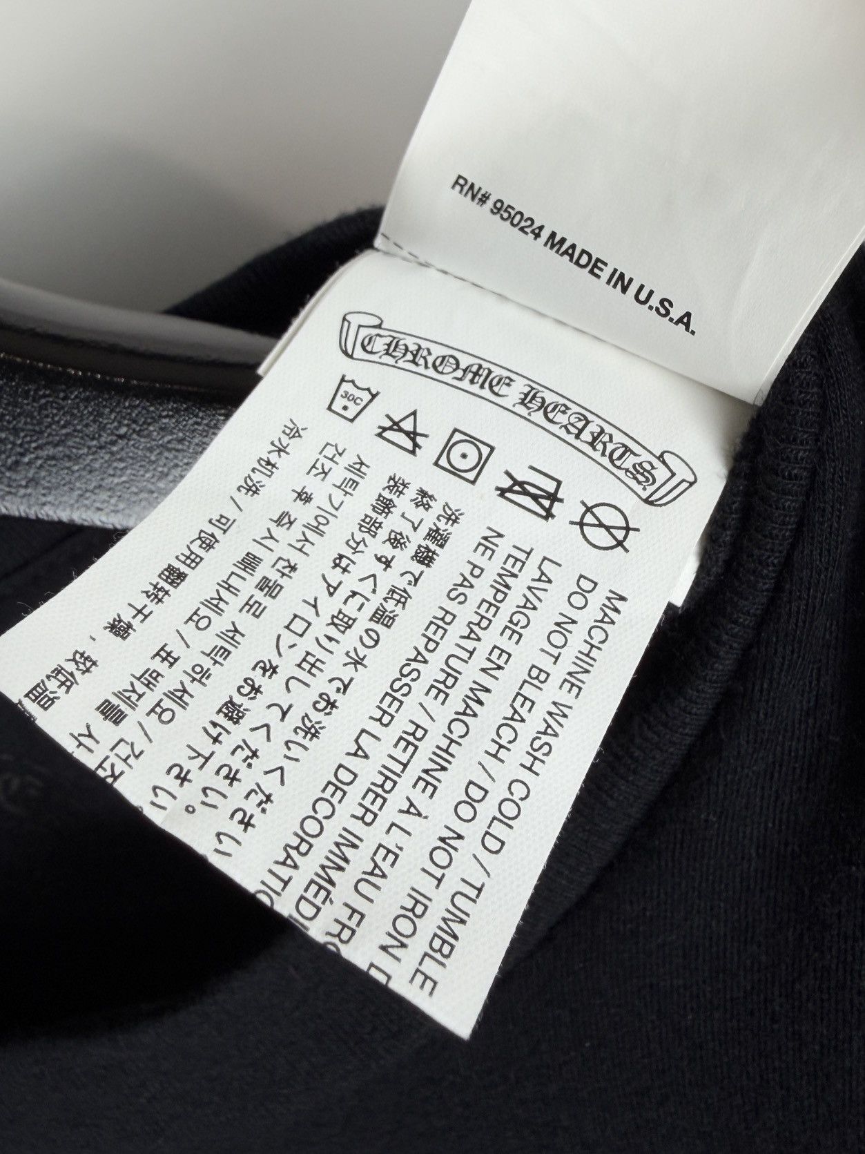 Chrome Hearts Chrome Hearts All Over Foti Skull Logo Longsleeve Tshirt Size US S / EU 44-46 / 1 - 7 Thumbnail