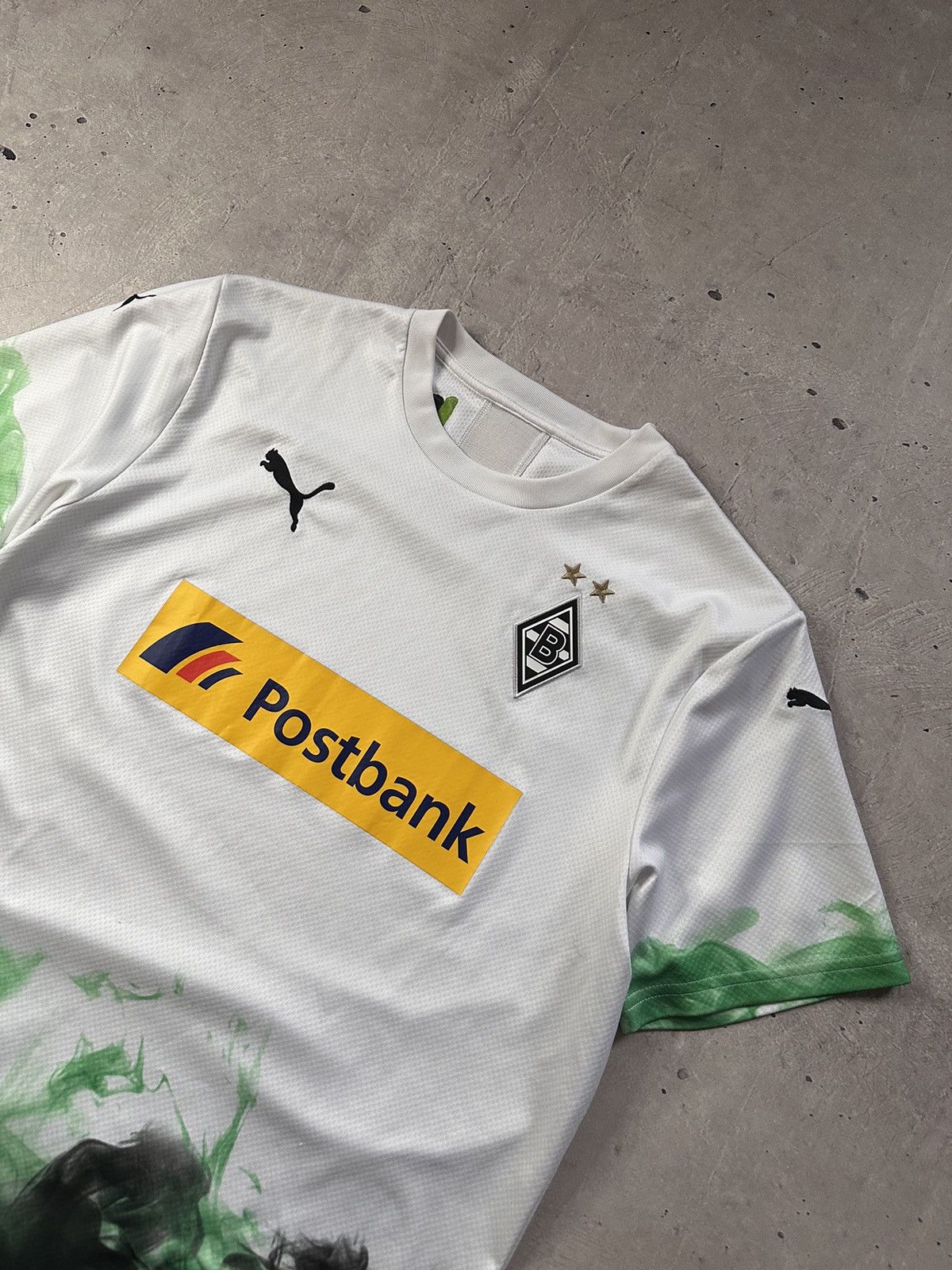 Puma FC Borussia Monchengladbach 2019-20 Home Football Away Shirt Size US L / EU 52-54 / 3 - 3 Thumbnail