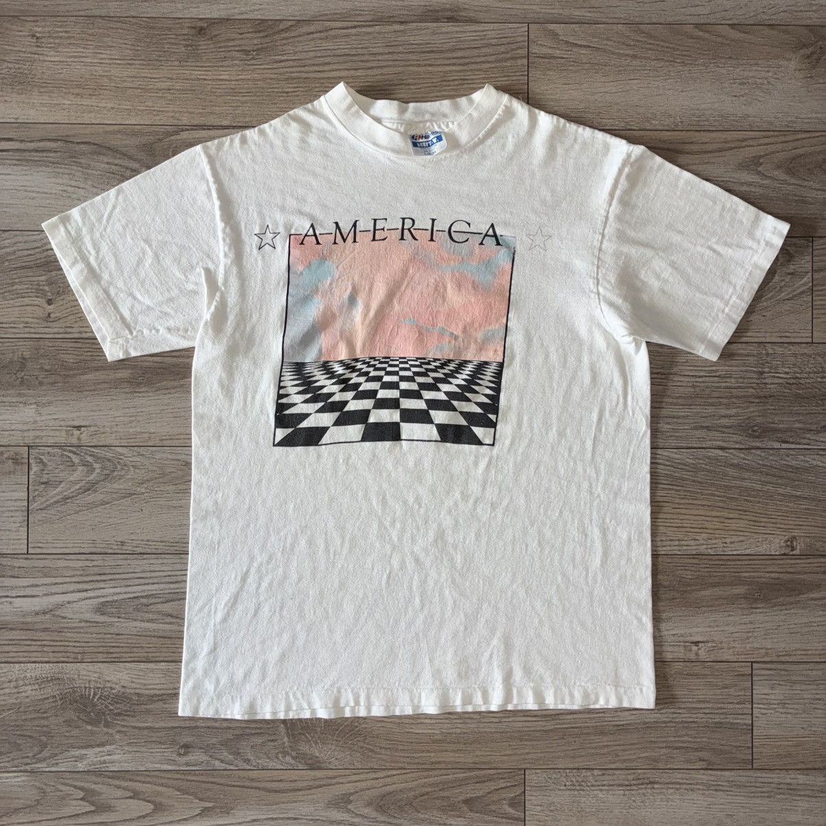 Hanes 90s America New York art tee Size US L / EU 52-54 / 3 - 1 Thumbnail