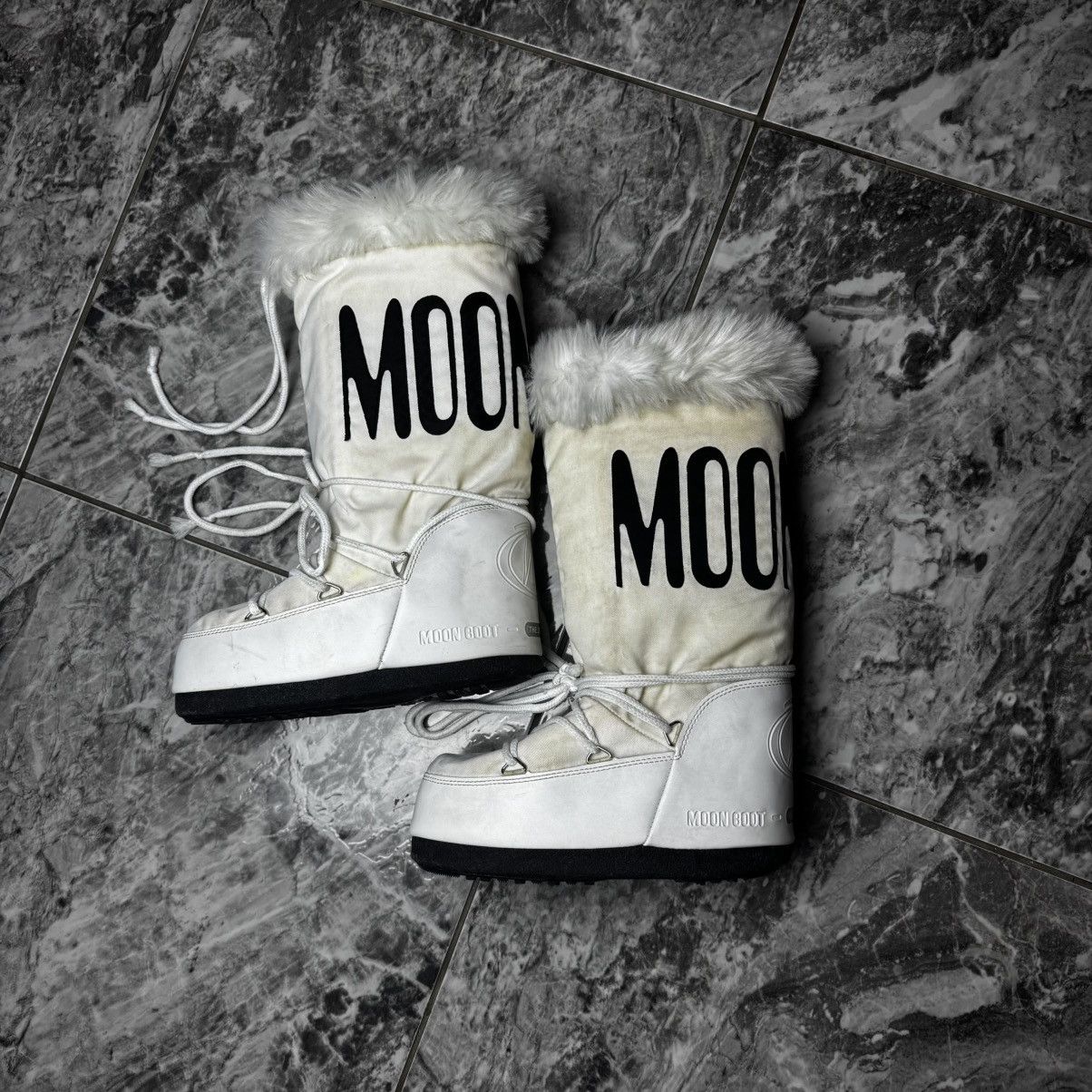 Moon Boot × Vintage Moon Boot Nylon vintage Size US 8 / IT 38 - 1 Thumbnail