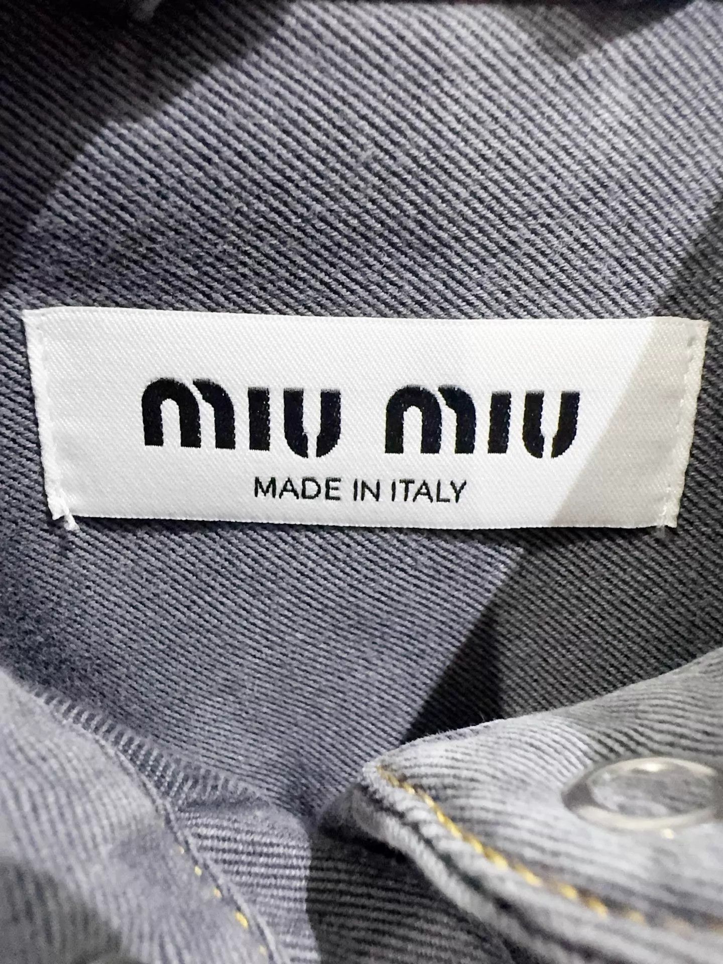 Miu Miu MIU MIU 25SS Lightweight Denim Jacket Women's 36 Size XS / US 0-2 / IT 36-38 - 4 Thumbnail