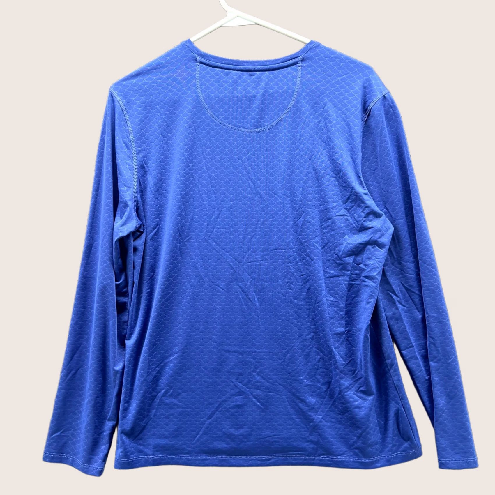 Vintage VINTAGE Reel Legends Shirt Men L Blue KEEP IT COOL Performance Rash Guard UPF Long Sleeve Crew Neck Logo Size US L / EU 52-54 / 3 - 1 Thumbnail