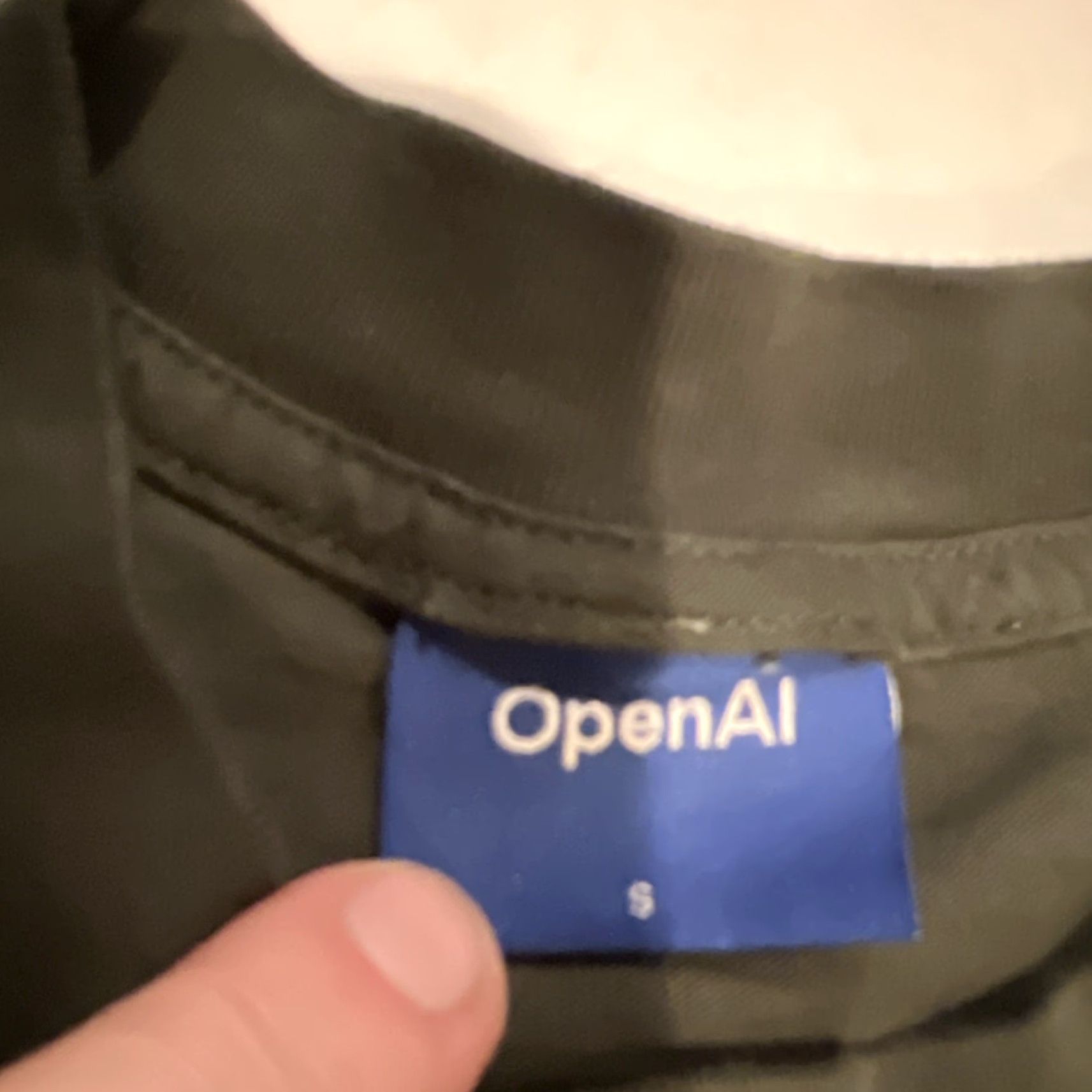 CO OpenAI Shirt Unisex Adults S Gray Graphic Print Logo Crew Neck Short Sleeve Limited Edition Vintage No Size US S / EU 44-46 / 1 - 6 Thumbnail