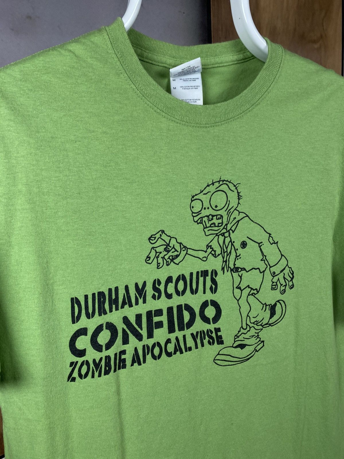 The Game 🧟Vintage T-Shirt Plants VS Zombie Durham Scouts Confido Tee🧟 Size US M / EU 48-50 / 2 - 2 Thumbnail