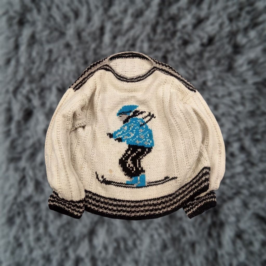 Logo 7 VINTAGE Sweater Shirt IDK? Size US S / EU 44-46 / 1 - 1 Thumbnail