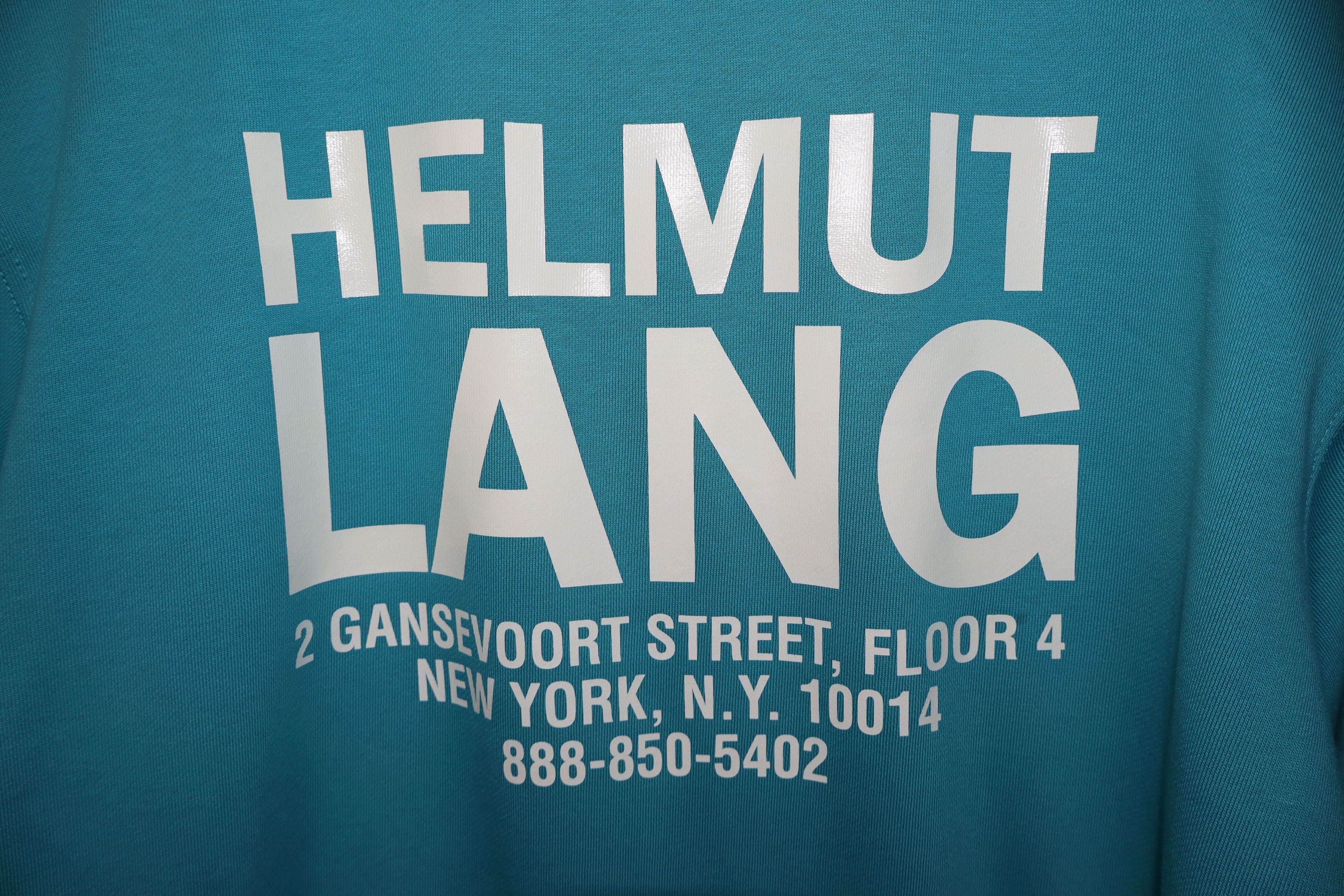 Helmut Lang Logo print sweatshirt Size US M / EU 48-50 / 2 - 7 Thumbnail