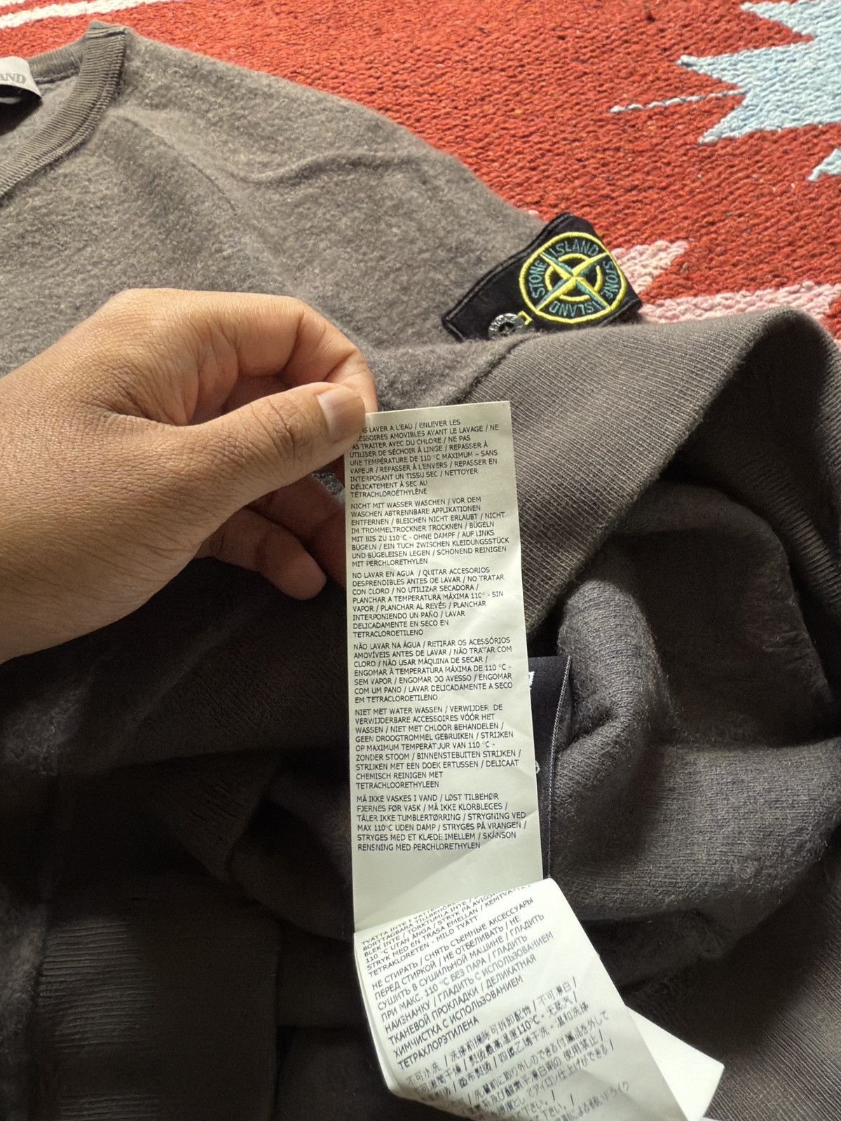 Stone Island × Vintage Stone Island Wool Sweatshirt AUTHENTIC✅ Size US S / EU 44-46 / 1 - 7 Thumbnail