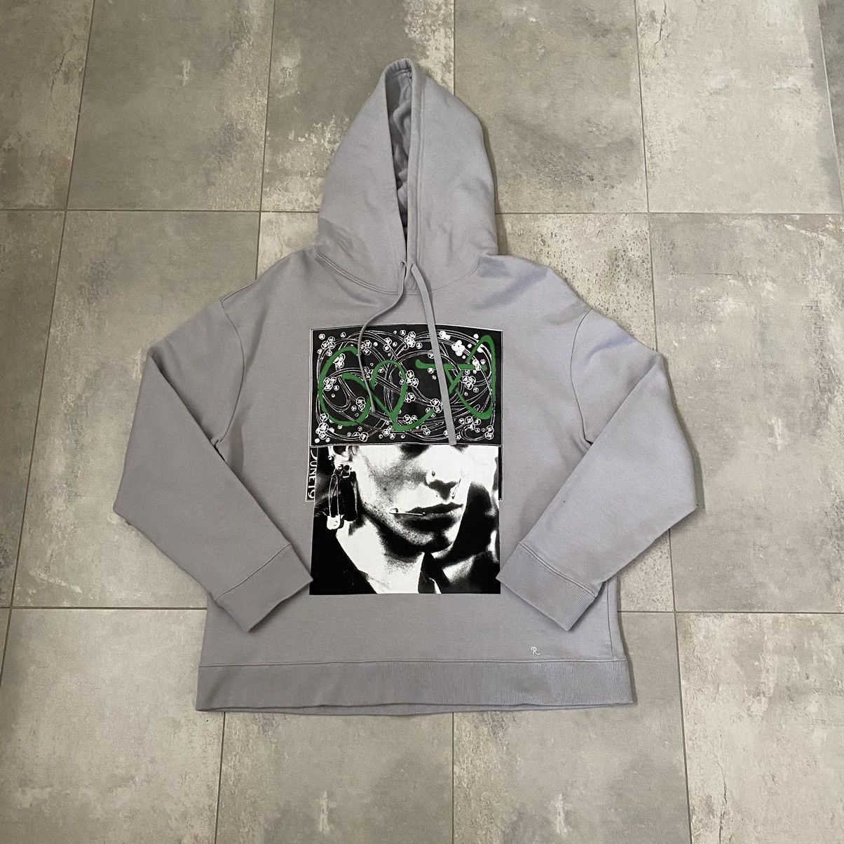 Raf Simons 19ss Portrait Hoodie