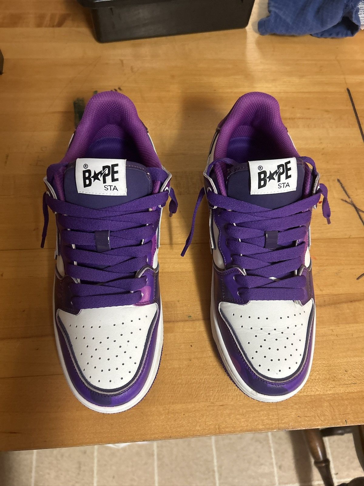 Bape Bape sk8 sta purple Size US 9.5 / EU 42-43 - 1 Thumbnail