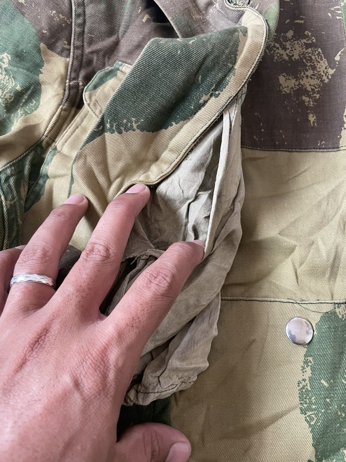 Other VINTAGE WW2 British 1959 Pattern Denison Smock Size US L / EU 52-54 / 3 - 4 Thumbnail