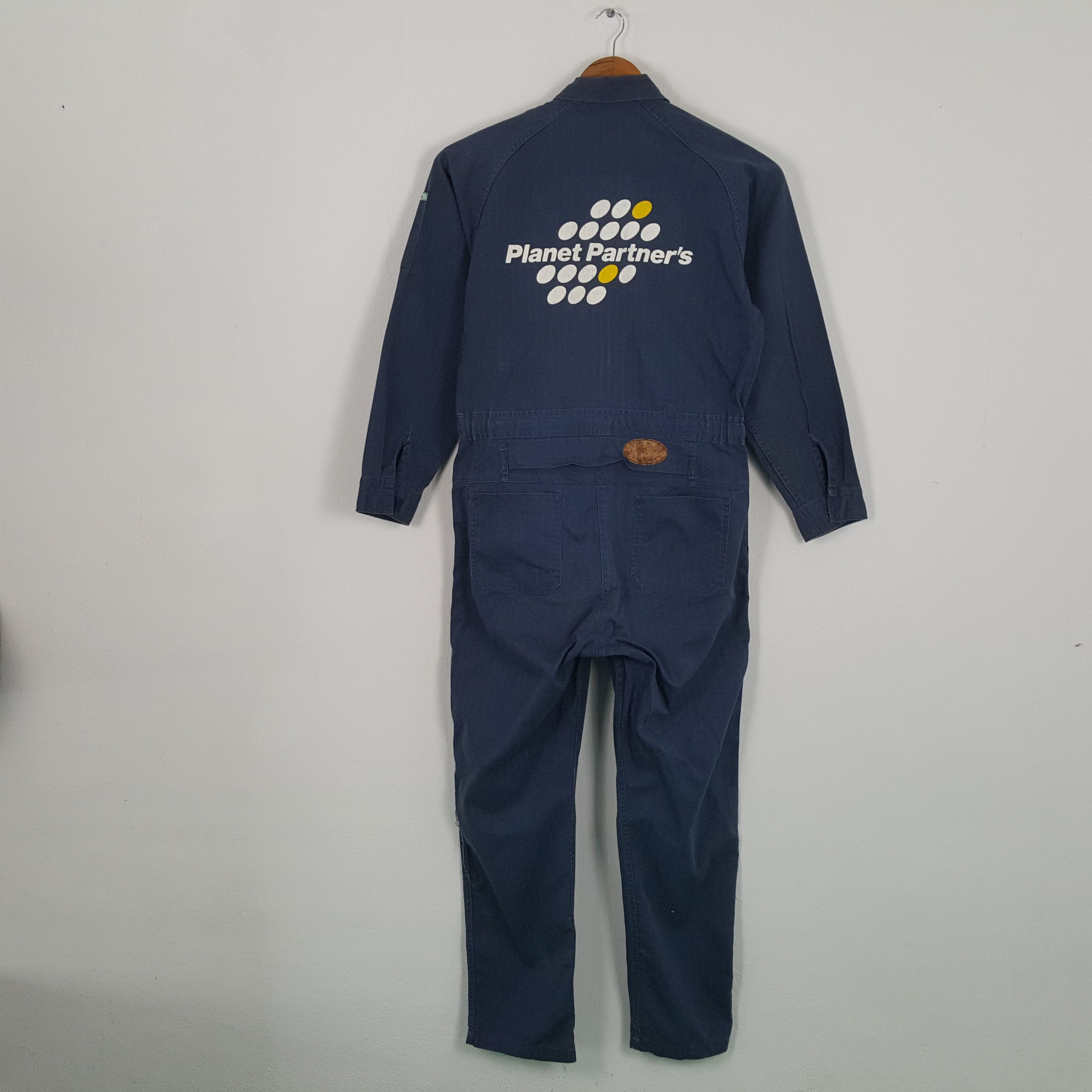 Japanese Brand × Vintage Vintage PLANET PARTNERS Japanese Brand Style Coverall Size US L / EU 52-54 / 3 - 1 Thumbnail