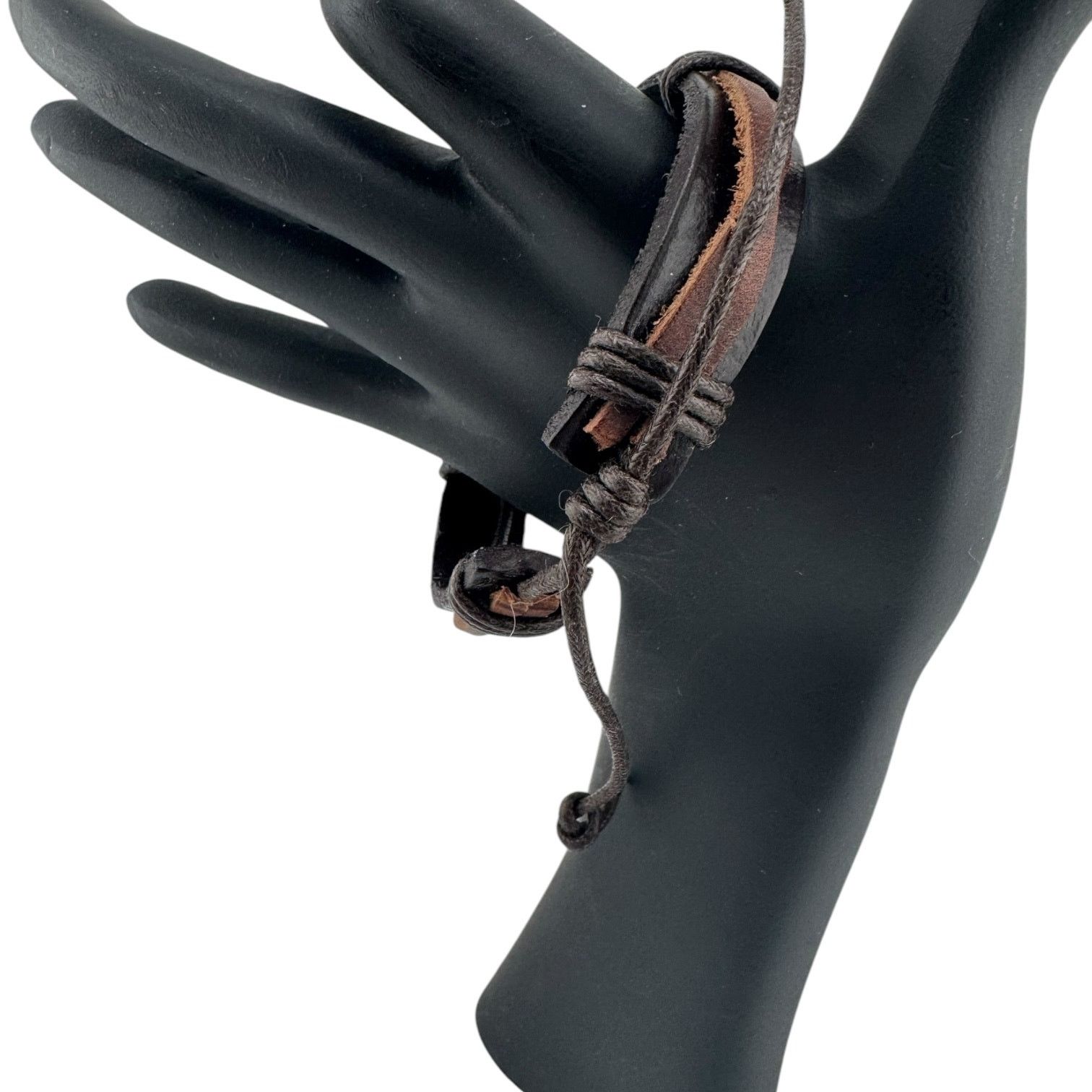 Other Renegade Woven Leather Bracelet: Raw Layers, No Rules Size ONE SIZE - 2 Thumbnail
