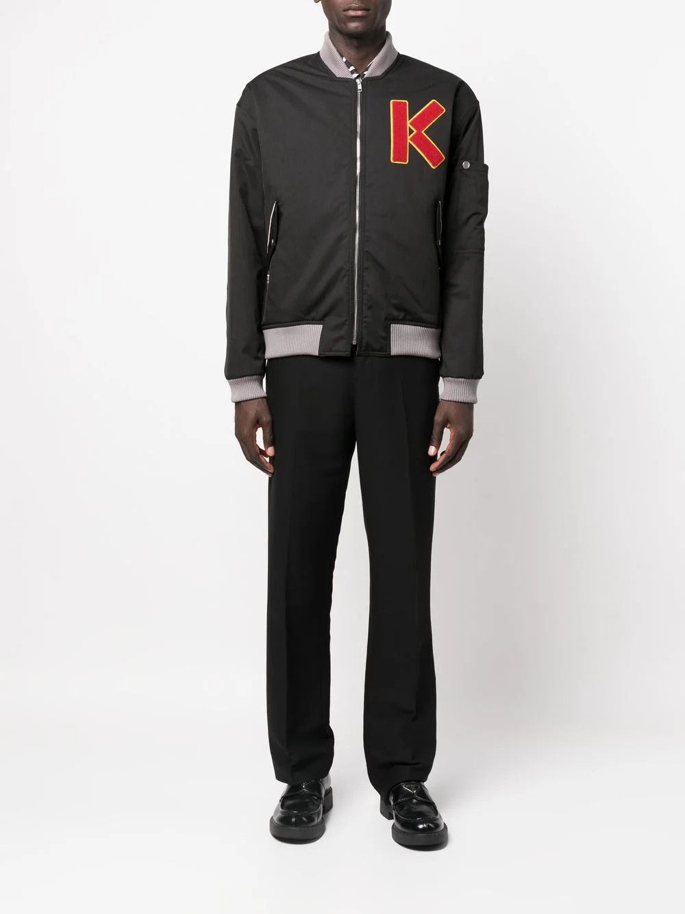 Kenzo o1mris0824 Bomber Jacket in Black Size US L / EU 52-54 / 3 - 5 Thumbnail