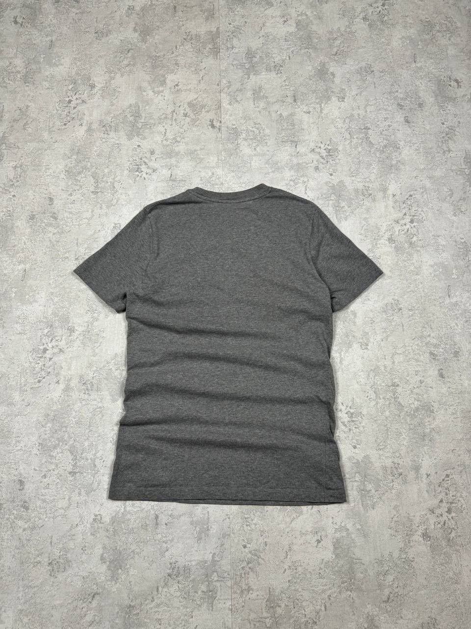 Alexander McQueen MCQ Mens Gray T-Shirt Big Embroidered Logo Size L Size US L / EU 52-54 / 3 - 6 Thumbnail