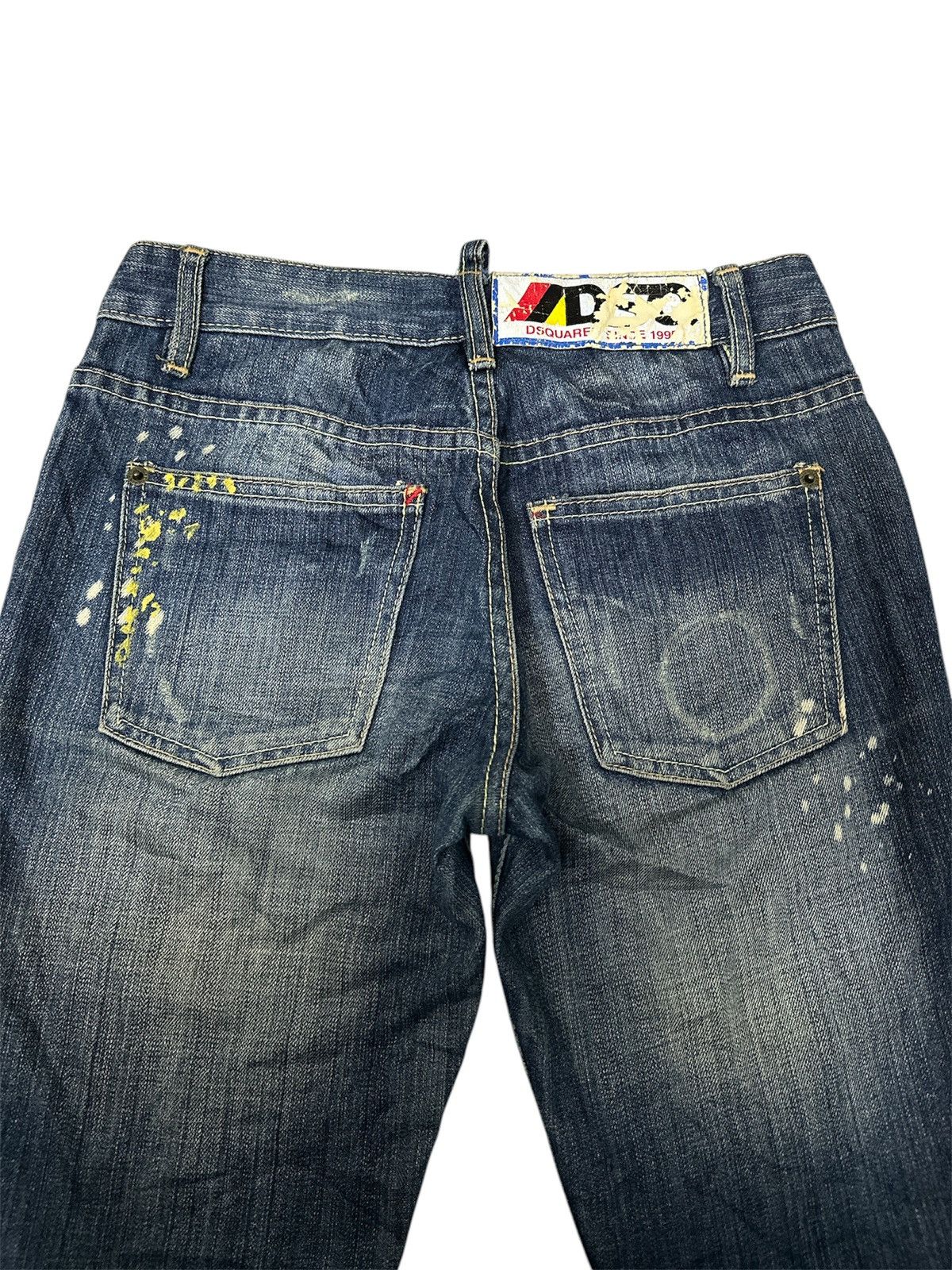 GOA 2000 Dsquared2 Distressed Y2K Goa Lgb Rick Owens Style Jeans Size US 28 / EU 44 - 2 Thumbnail