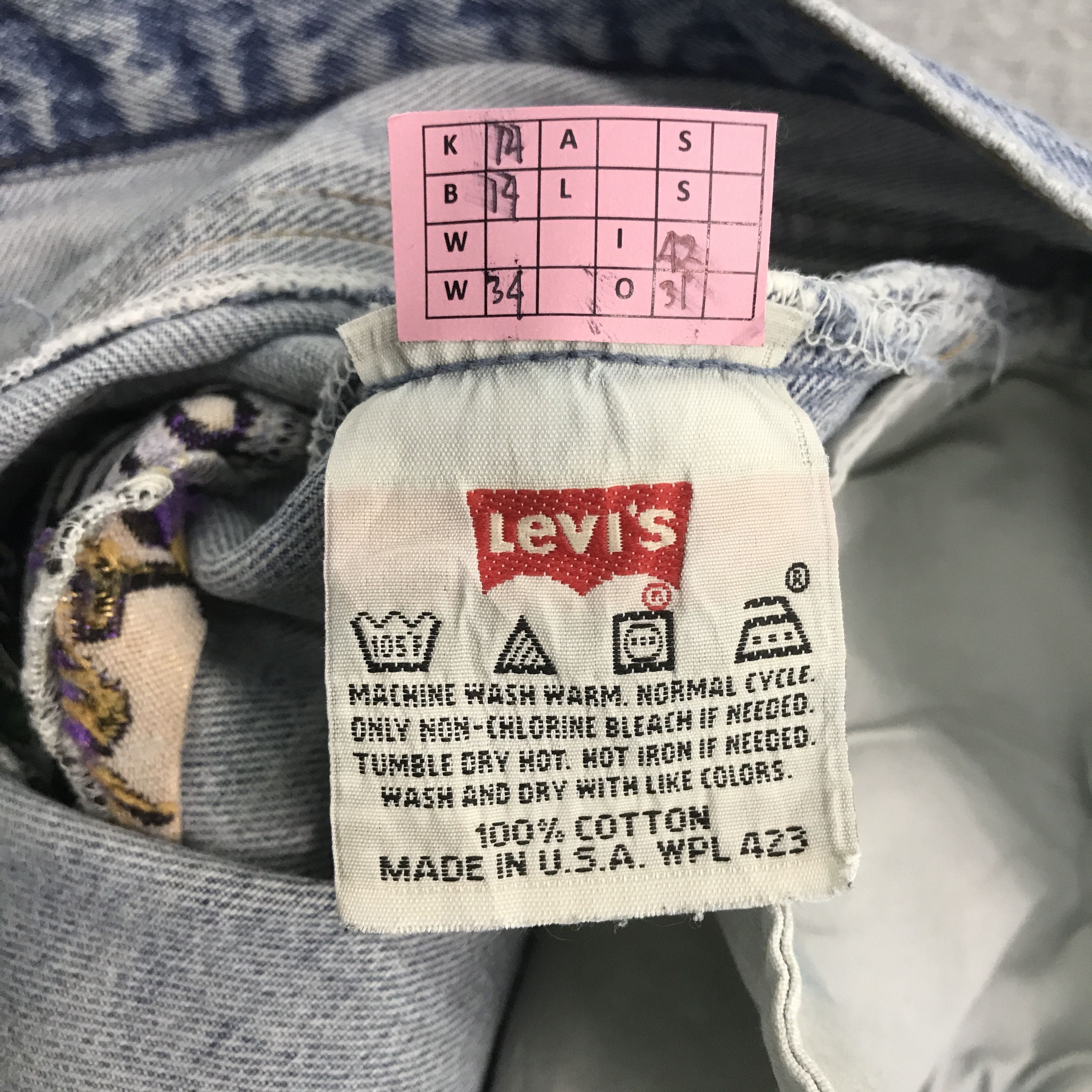 Levi's Rare levi's 501 distressed denim Jeans Size US 34 / EU 50 - 13 Thumbnail