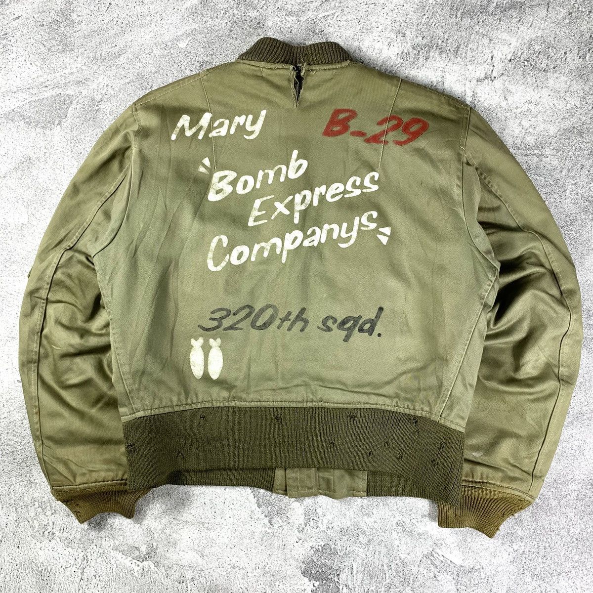 Buzz Rickson's Vintage 1940’s/1950’s Military Evisu Yamane Souvenir jacket Size US M / EU 48-50 / 2 - 1 Thumbnail