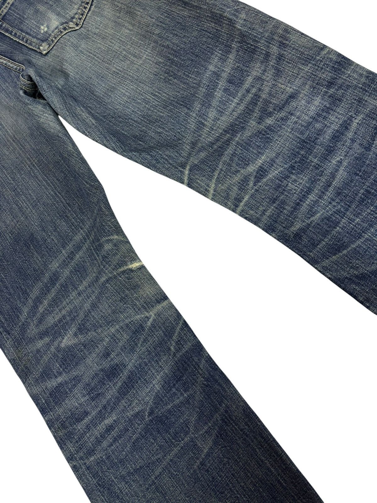 Japanese Brand × Urban Classics Bondage Urban Denim Strike Faded Distressed Jeans Size US 32 / EU 48 - 4 Thumbnail
