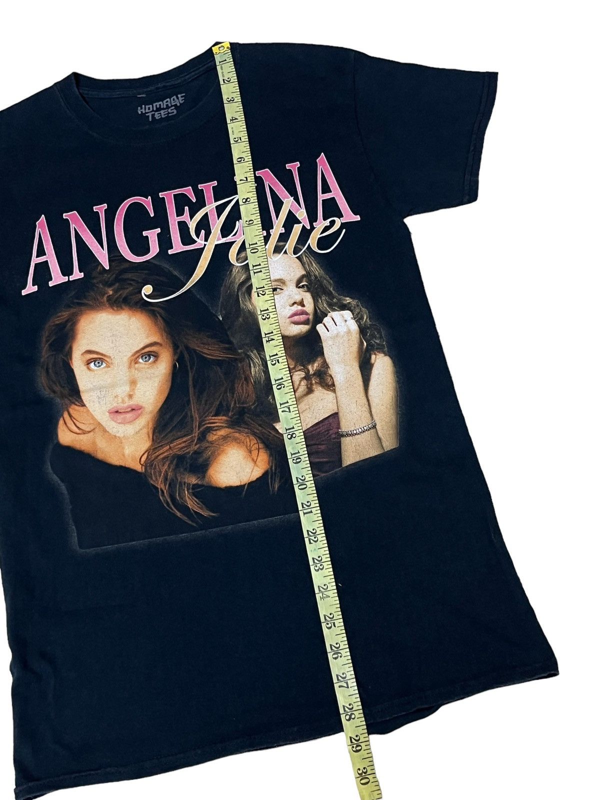 Band Tees ANGELINA JOLIE HOMAGE TEES T SHIRT Size US XS / EU 42 / 0 - 7 Thumbnail