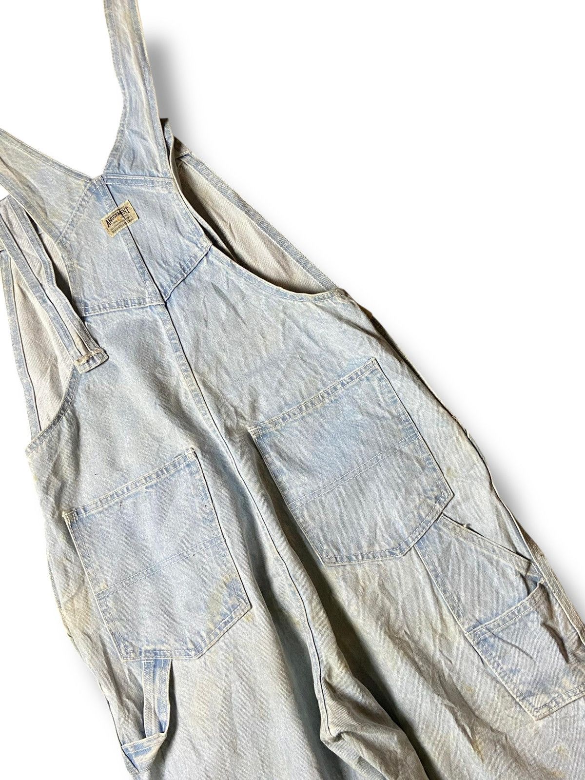 Japanese Brand × Modern Amusement × Vintage Amusement Japanese Brand Denim Overalls (123) Size US 32 / EU 48 - 2 Thumbnail