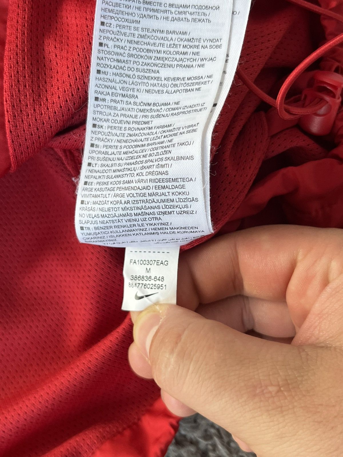 Nike Vintage Nike Light Jacket Soccer football team Arsenal Size US M / EU 48-50 / 2 - 8 Thumbnail