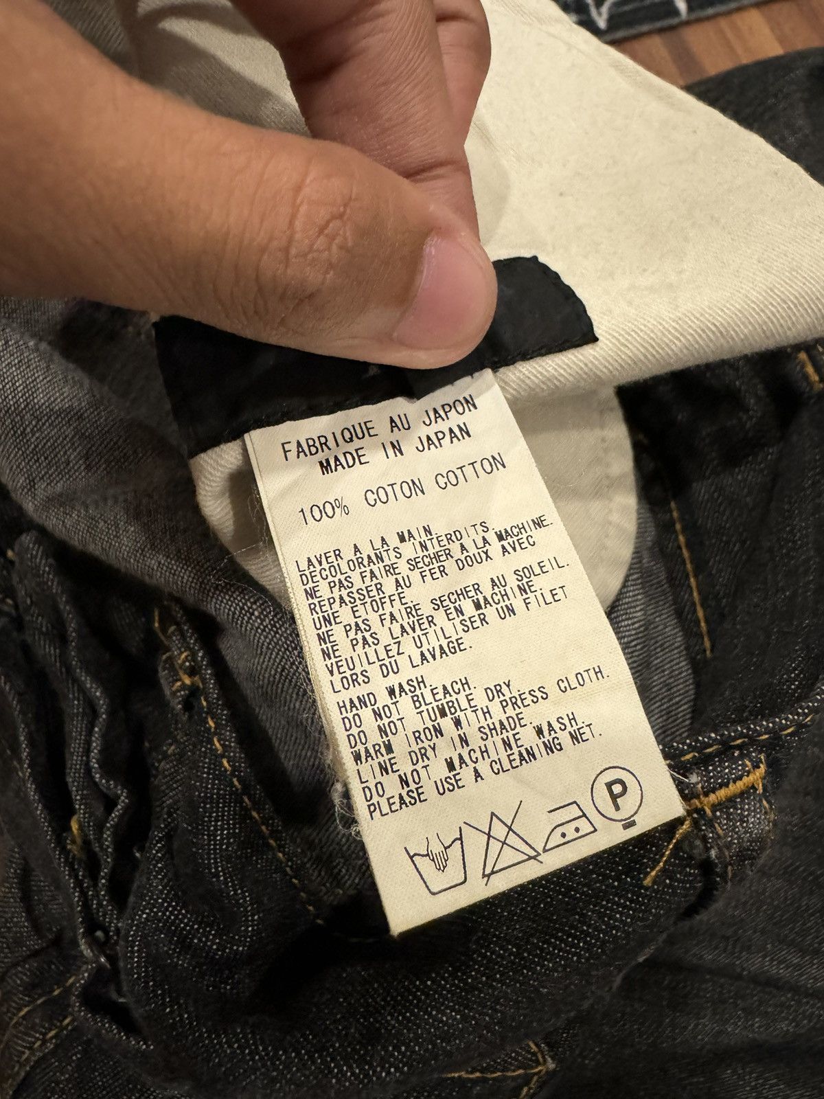 Y's × Y's for Men × Yohji Yamamoto Yohji Yamamoto Y’s Military Pocket Denim Jeans Size US 34 / EU 50 - 7 Thumbnail