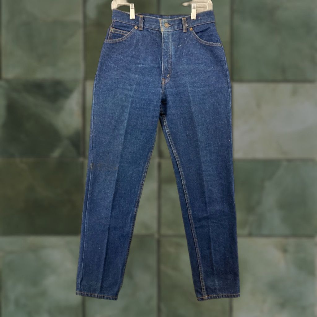 Levi's Levi's Jeans Womens 28x32 High Rise Straight Dark Wash 70s Vintage Size 28" / US 6 / IT 42 - 1 Thumbnail