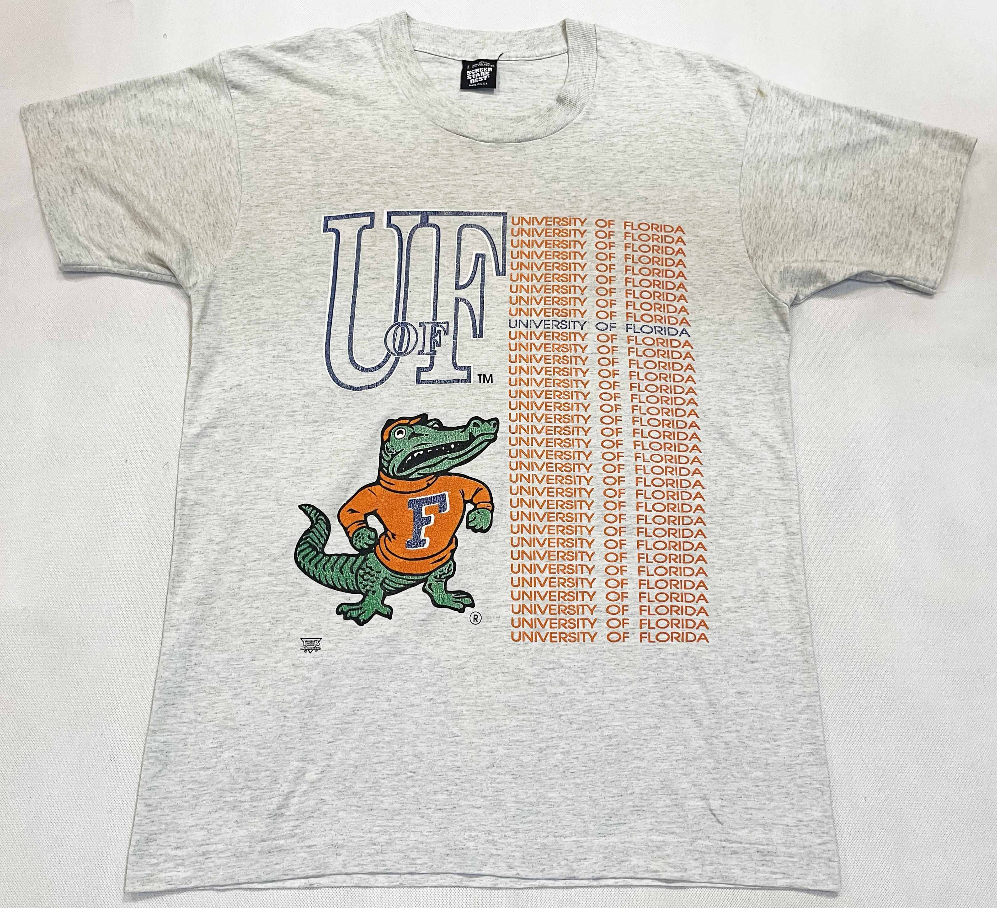 NCAA × Vintage Vintage Screen Stars NCAA Florida Gators Football T-Shirt Size US L / EU 52-54 / 3 - 1 Thumbnail
