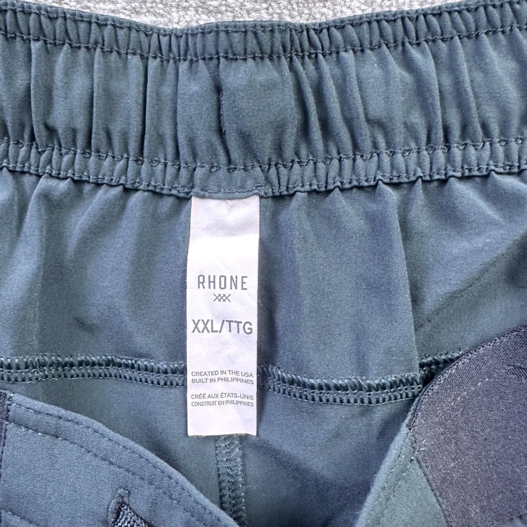 Rhone Rhone Shorts Mens 2XL Black Base Training Gym 6" Drawstring Pockets Lightweight Size US 39 - 5 Thumbnail