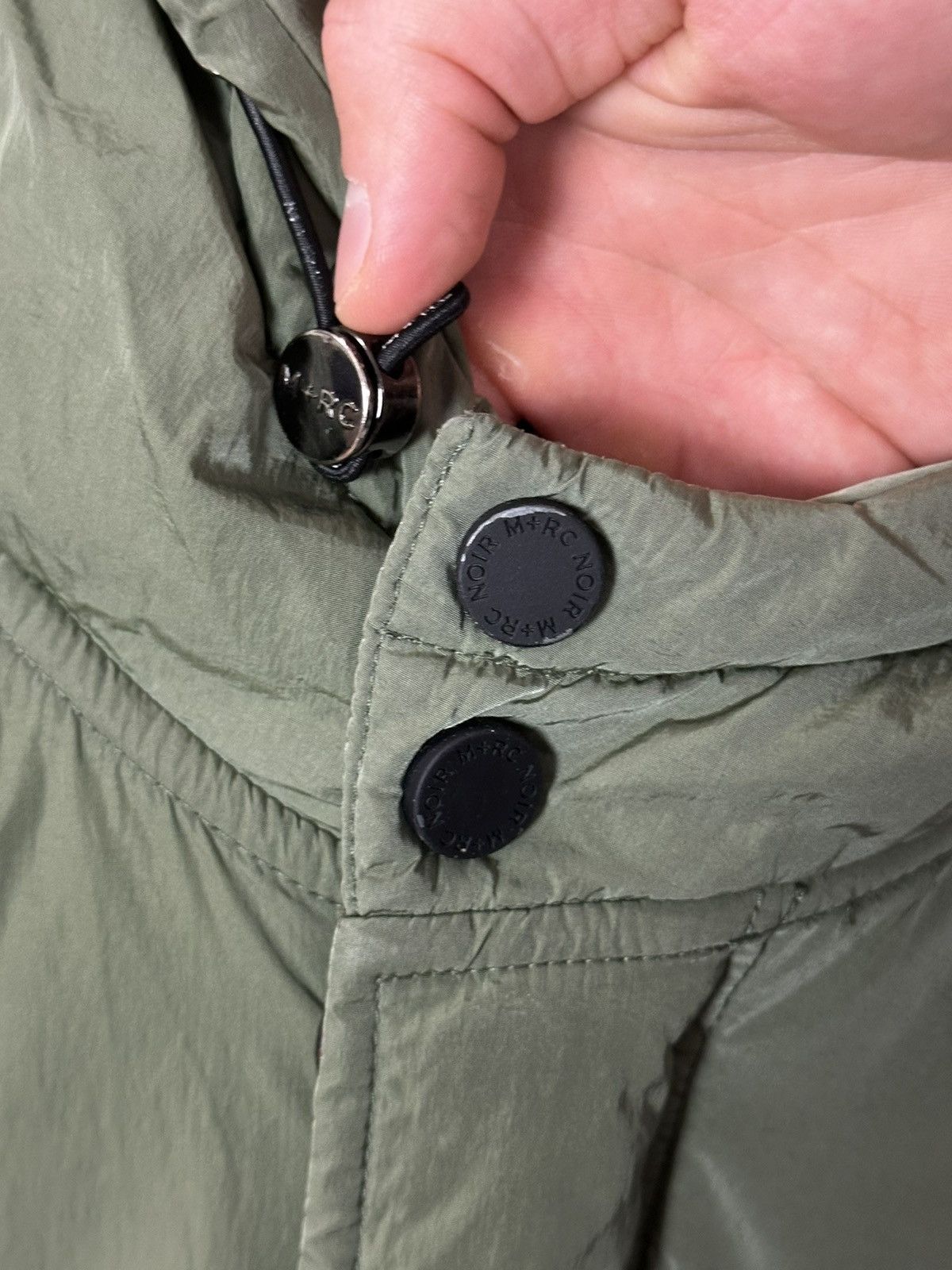 M+Rc Noir M+RC Noir Green Full Zip Insulated Big Logo Hooded Jacket Size US M / EU 48-50 / 2 - 14 Thumbnail