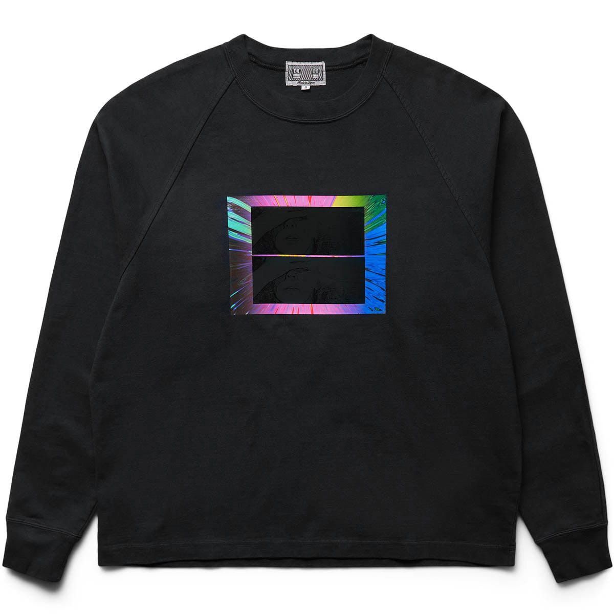 image of Cav Empt Overdye Raglan Heavy Long Sleeve T in Black, Men's (Size Large)