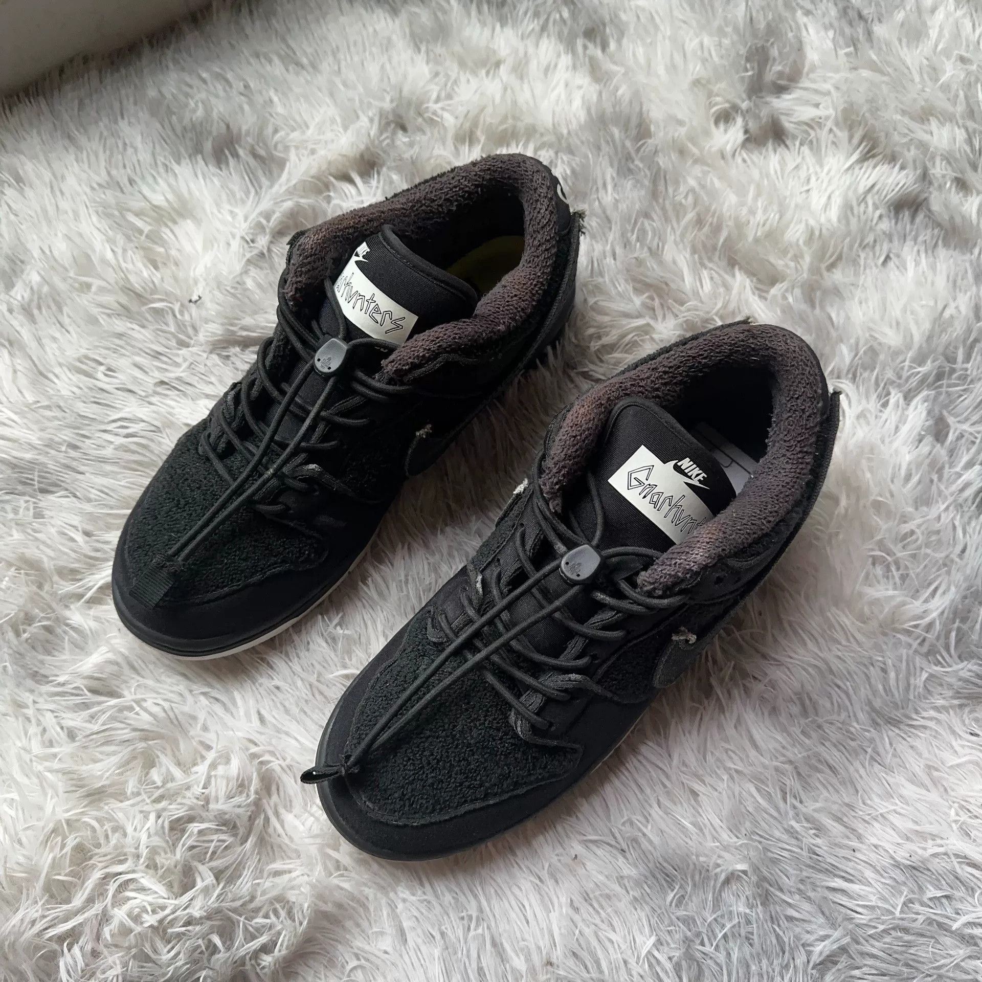 Nike Nike Suede Black Lowtop Sneakers 41 Men Size US 8.5 / EU 41-42 - 1 Thumbnail