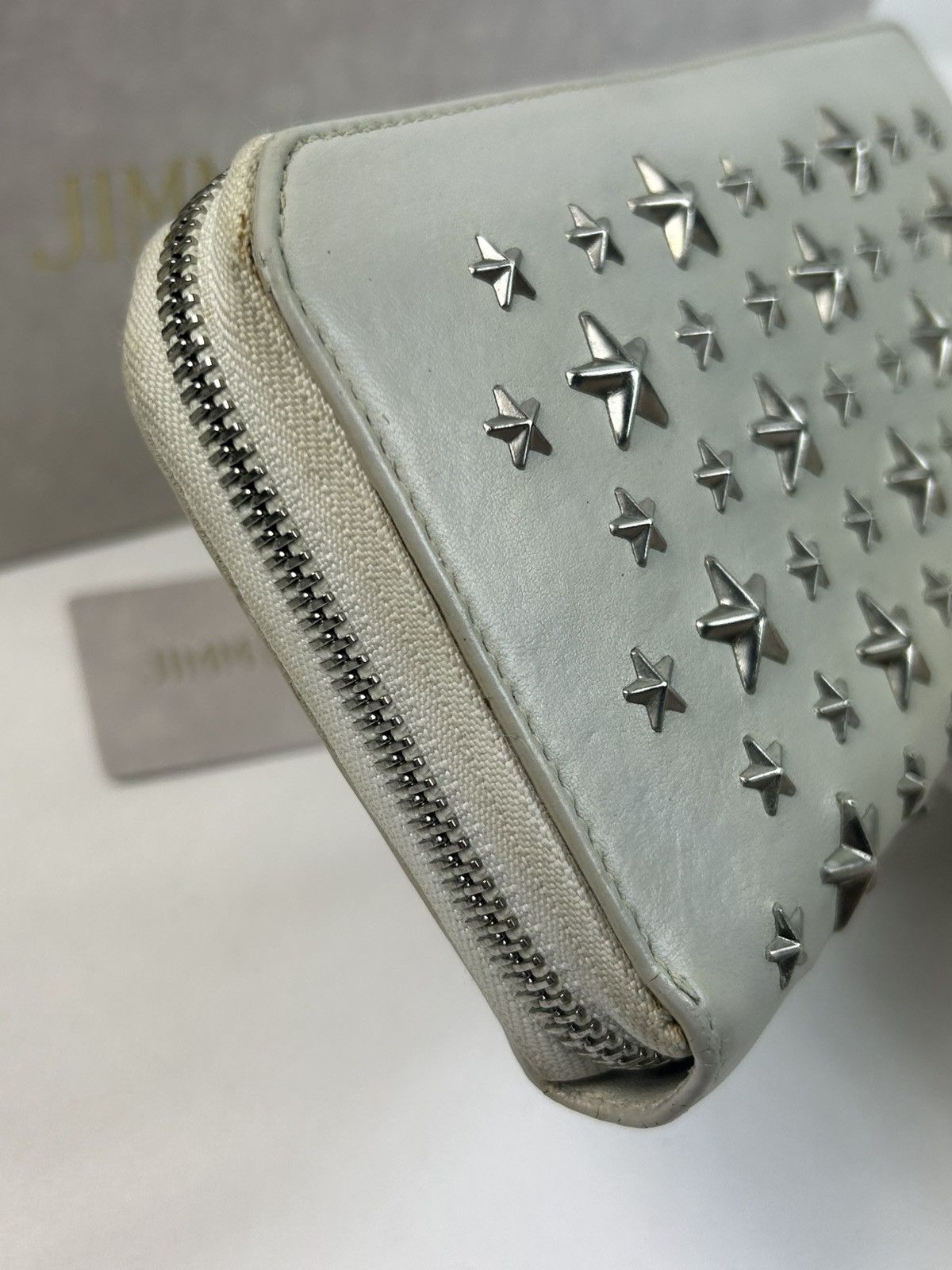 Jimmy Choo Jimmy Choo Multi Star leather zippy wallet Size ONE SIZE - 7 Thumbnail